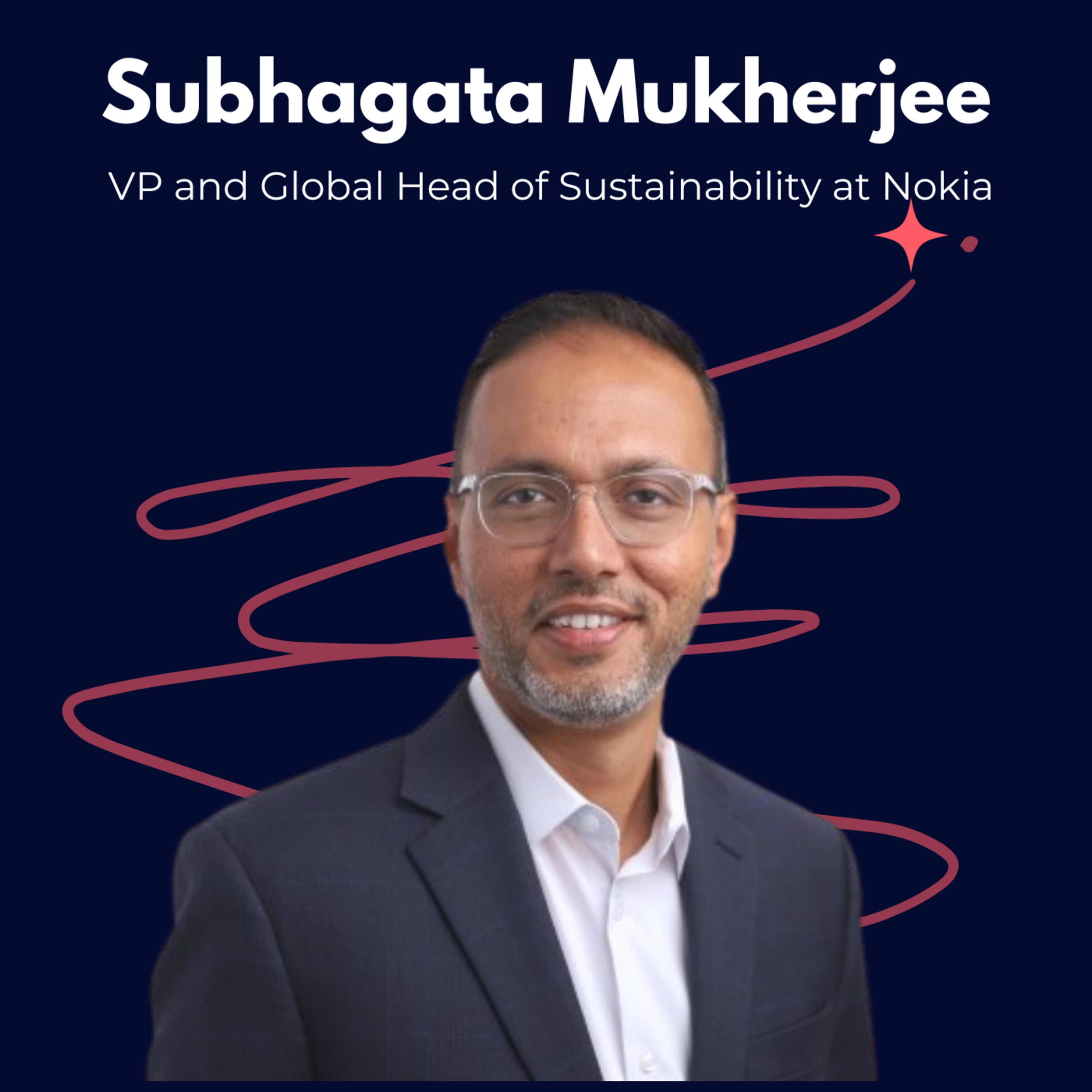 Snippet- Shubho Mukherjee on Nokia's Digital Transformation Strategy for Climate Impact episode artwork