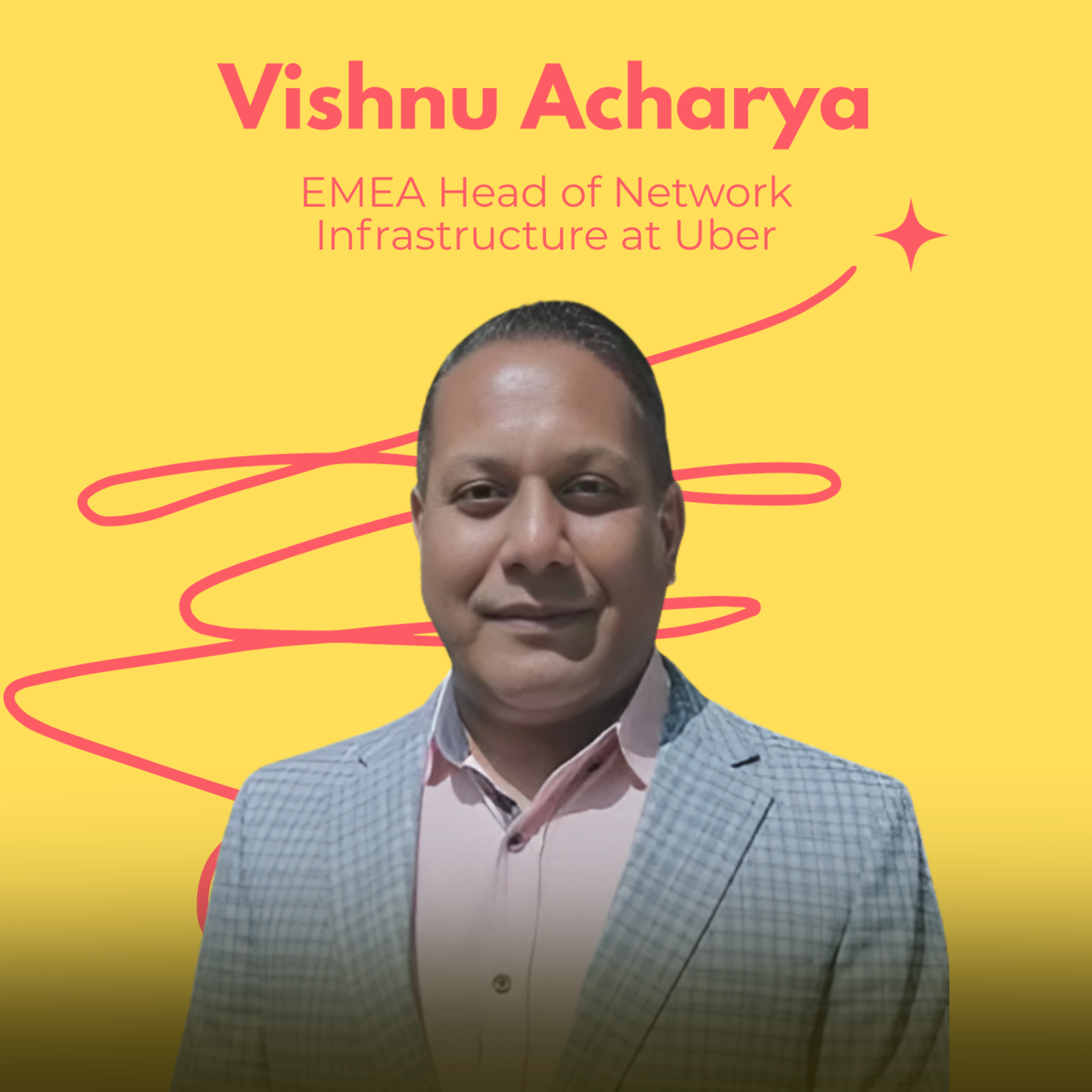 Snippet- Vishnu Acharya, Head of Network Infrastructure EMEA at Uber, Shares How Uber Maintains its Early-Stage Mindset, Even at Massive Scale. episode artwork