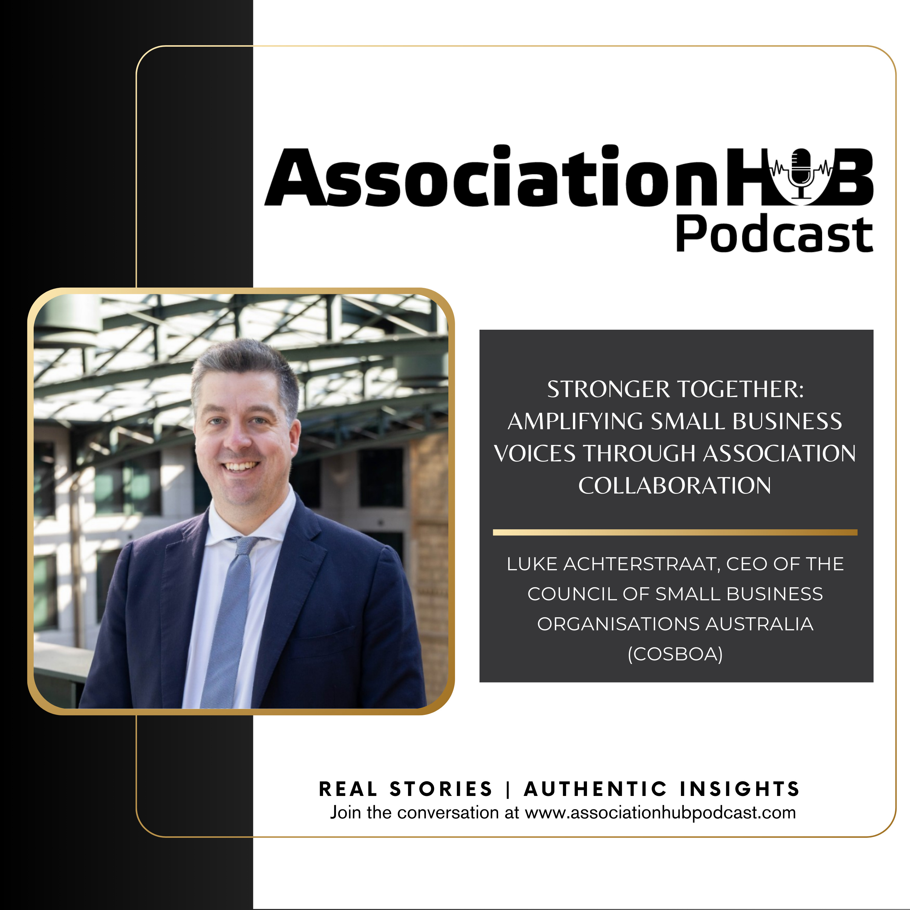 #54: Stronger Together: Amplifying Small Business Voices Through Association Collaboration with Luke Achterstraat episode artwork