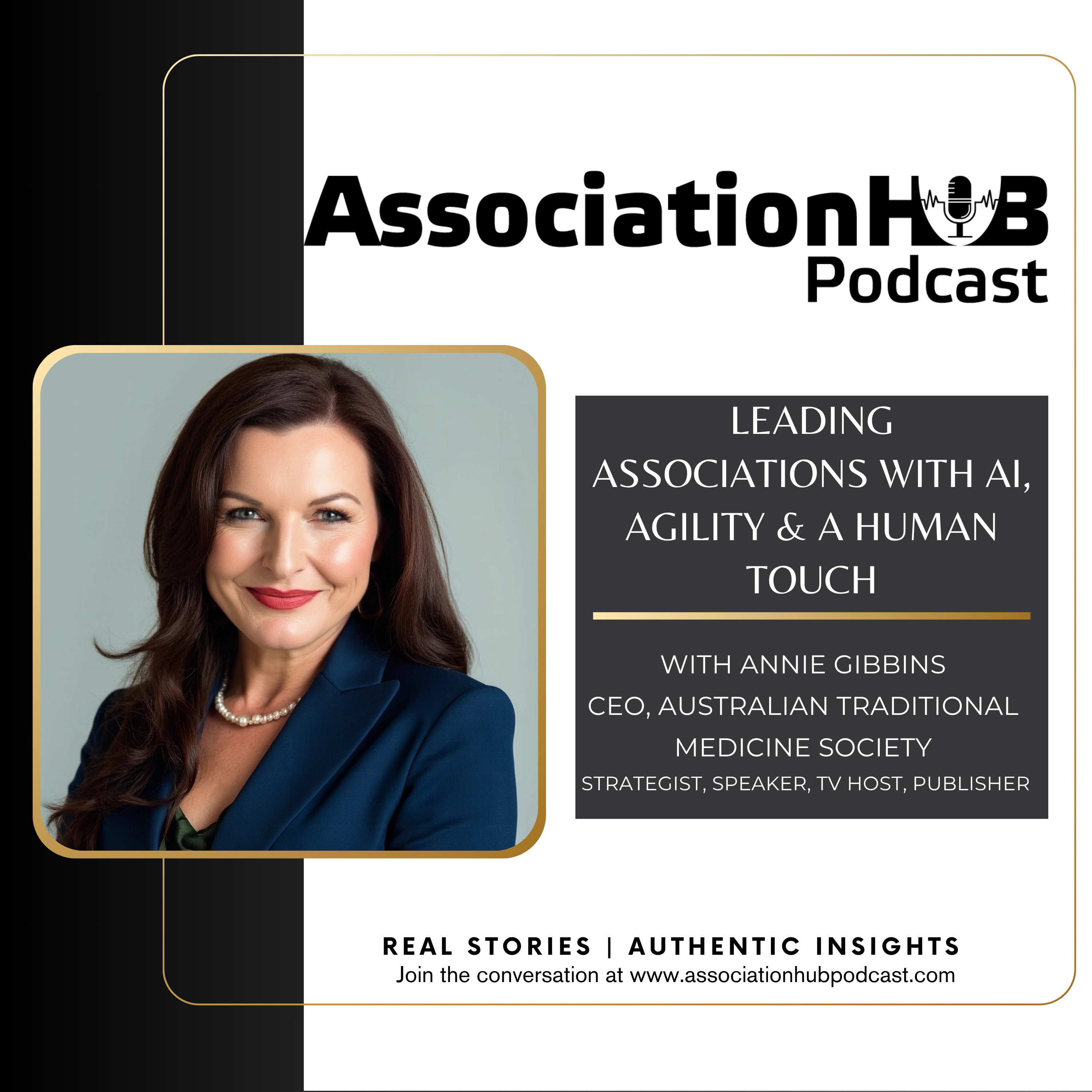 #74 Leading Associations with AI, Agility & a Human Touch with Annie Gibbins episode artwork