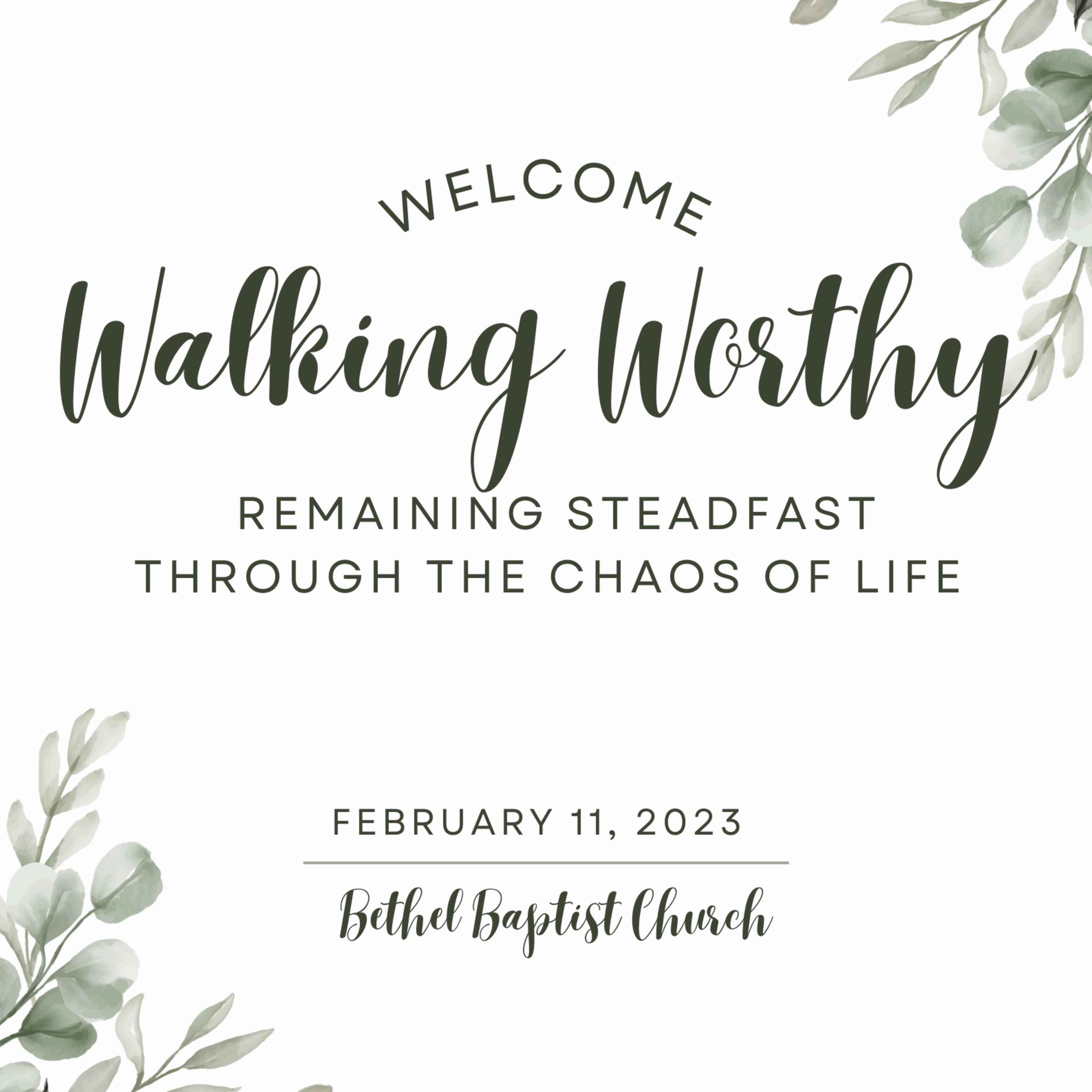Why We Walk Worthy - Walking Worthy Women's Event - Pat Filyes & Faith Halverson episode artwork