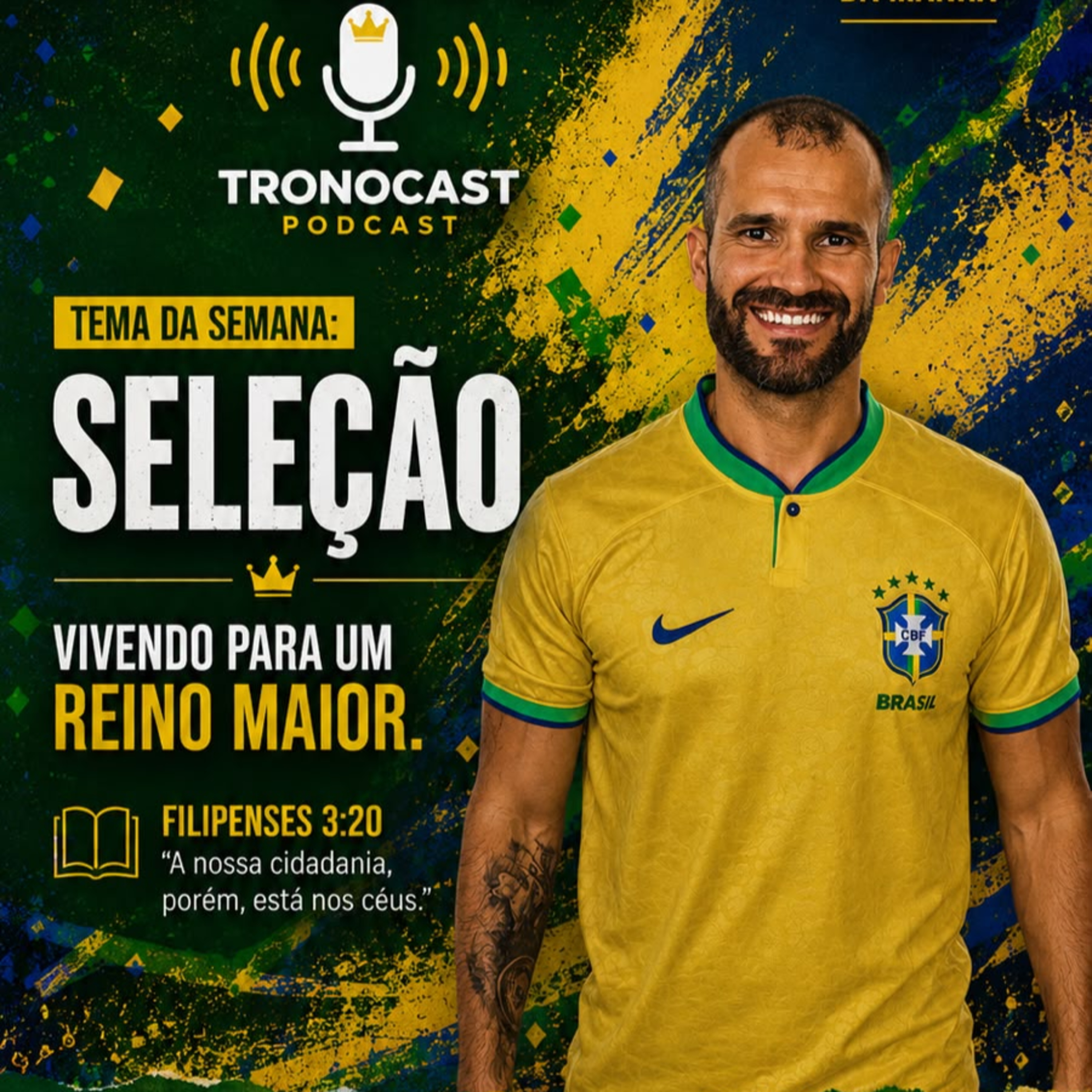 Venci a Resistência! Devocional 7PRAS7 com Ivan Romano | Série SELEÇÃO | TronoCast | 19/06/2026 episode artwork