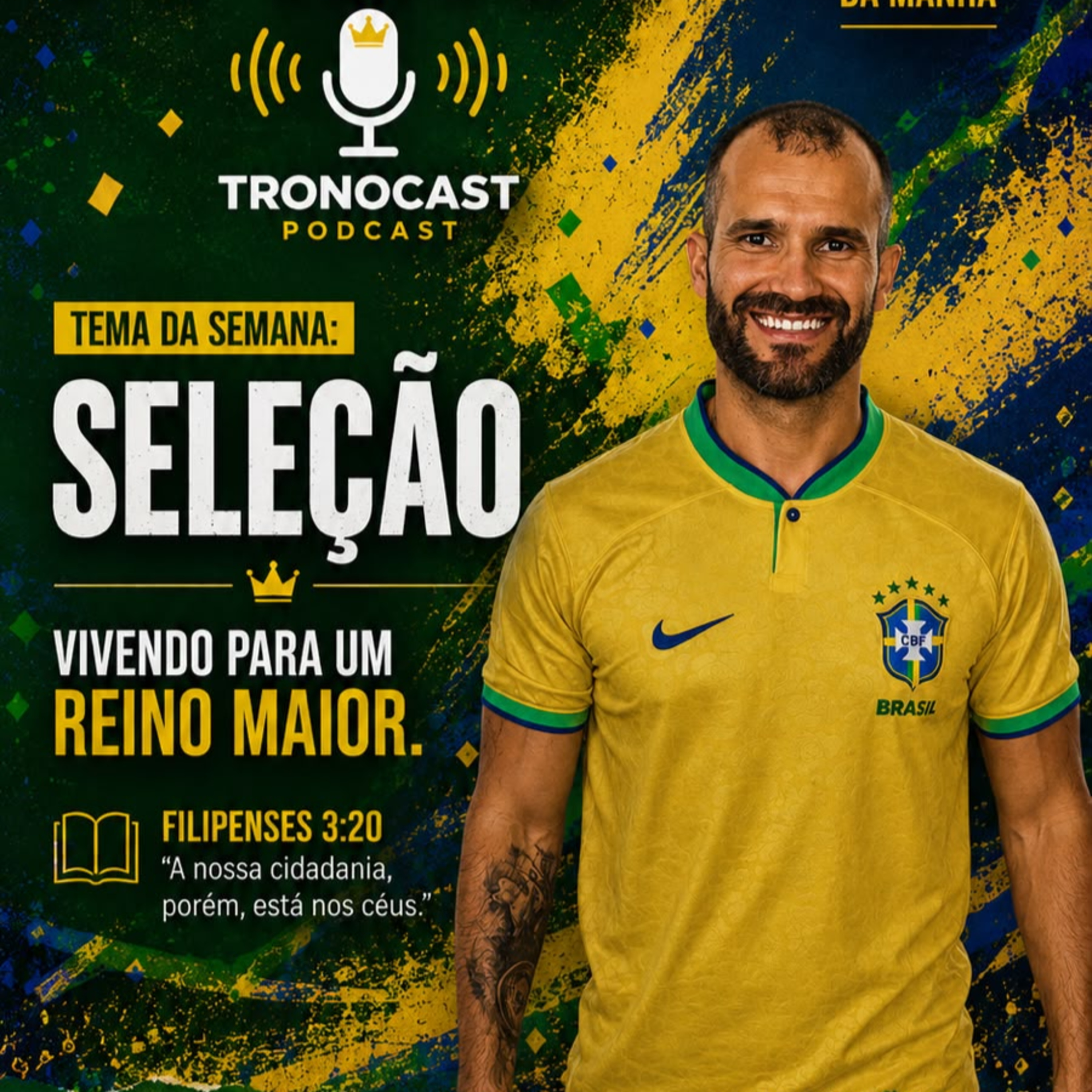 Persisti! Devocional 7PRAS7 com Ivan Romano | Série SELEÇÃO | TronoCast | 20/06/2026 episode artwork