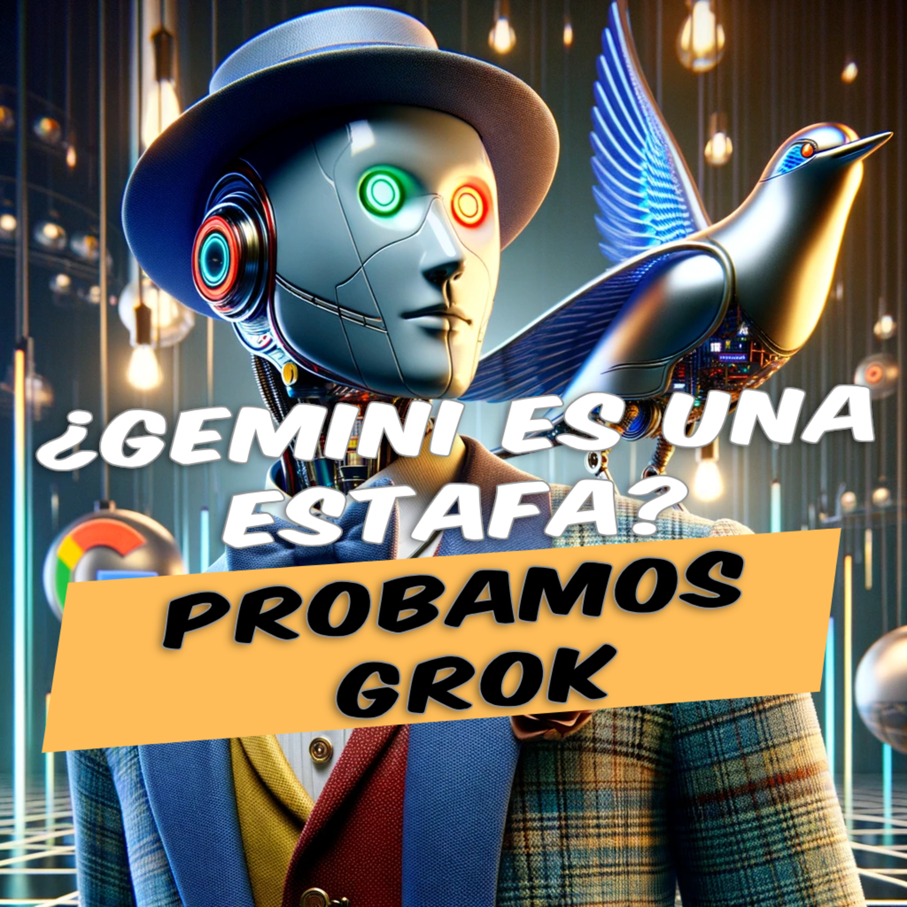E31 - 🤨 La estafa de Google Gemini y Probamos Grok de X 🐤 + Noticias IA