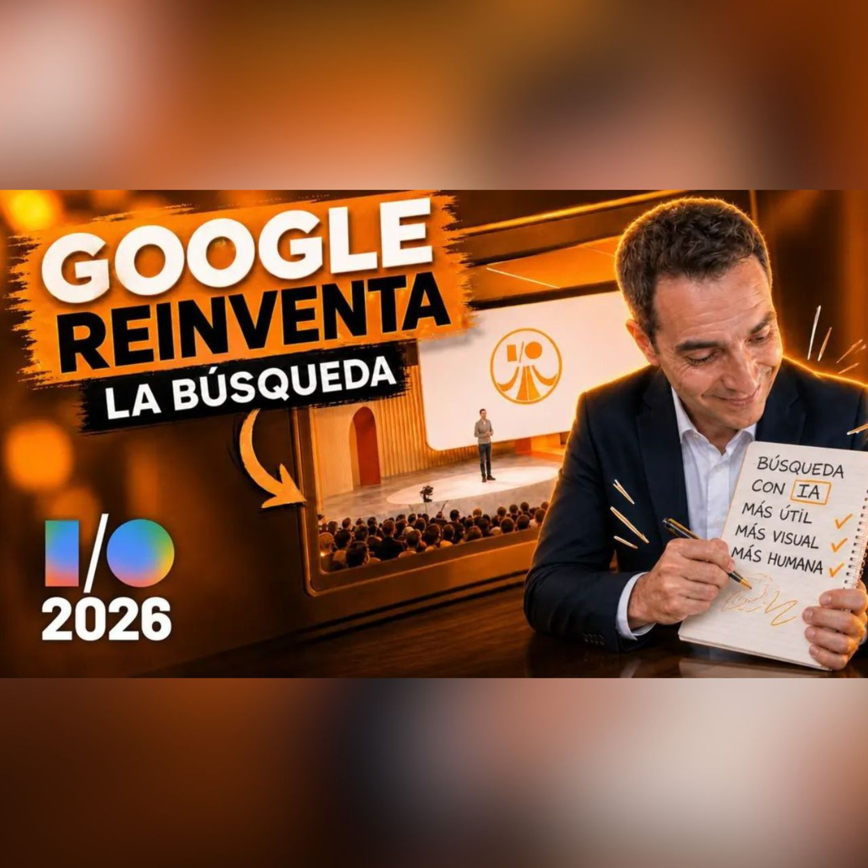Google I/O 2026: Google reinventa la búsqueda en internet (Ep. 155) episode artwork