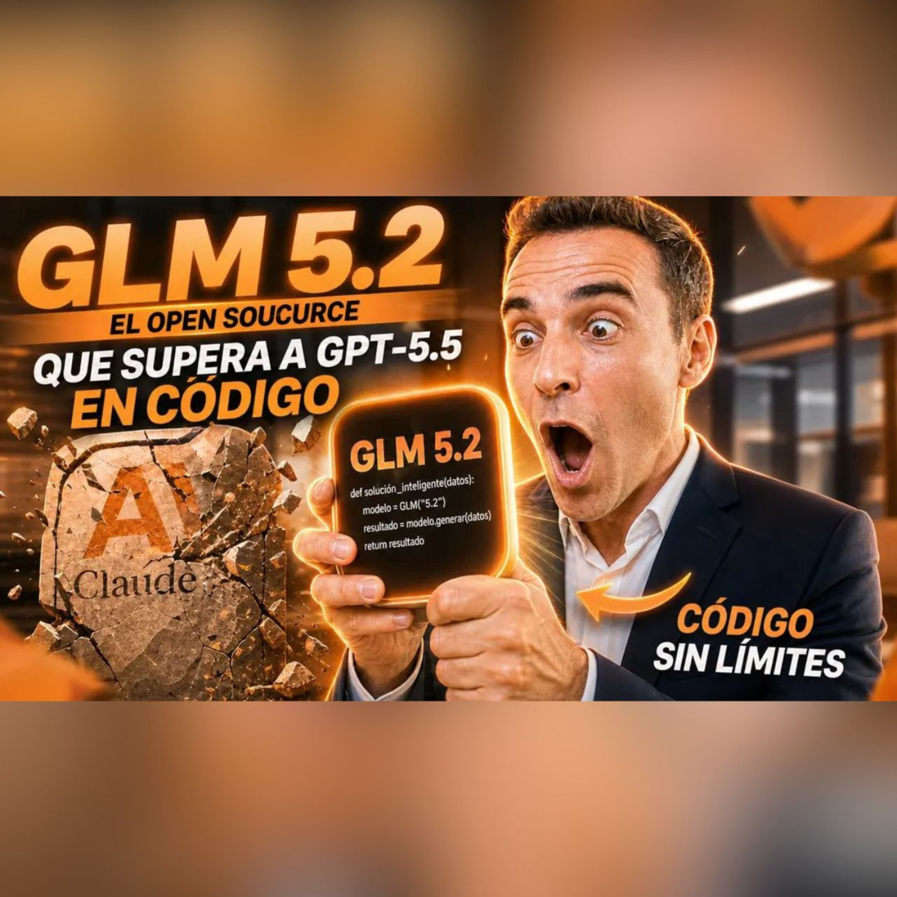 GLM 5.2: El Open Source que supera a GPT-5.5 en código (Ep. 160) episode artwork