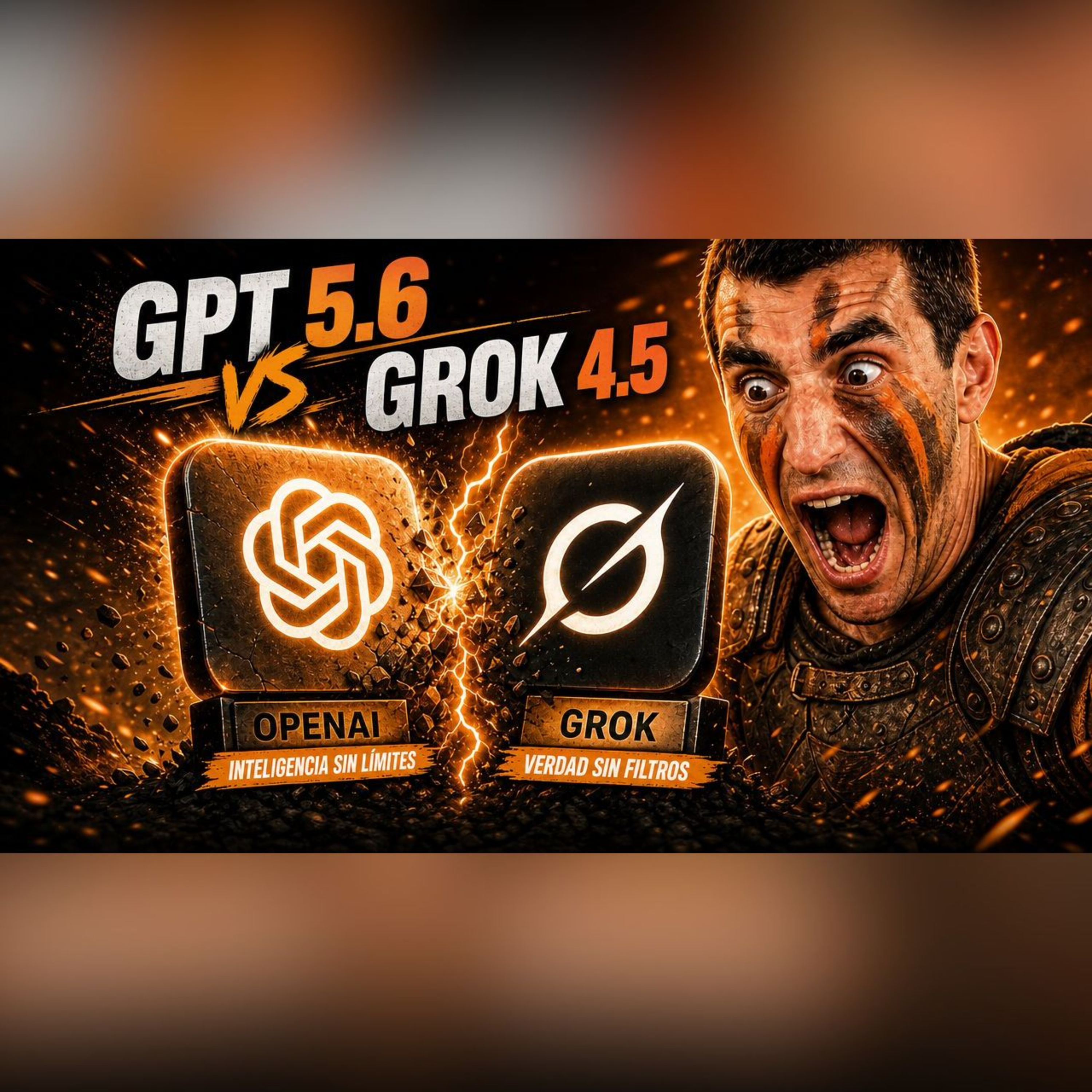 GPT 5.6 vs Grok 4.5: ¿Cuál es mejor? Te sorprenderá (Ep. 162)  episode artwork