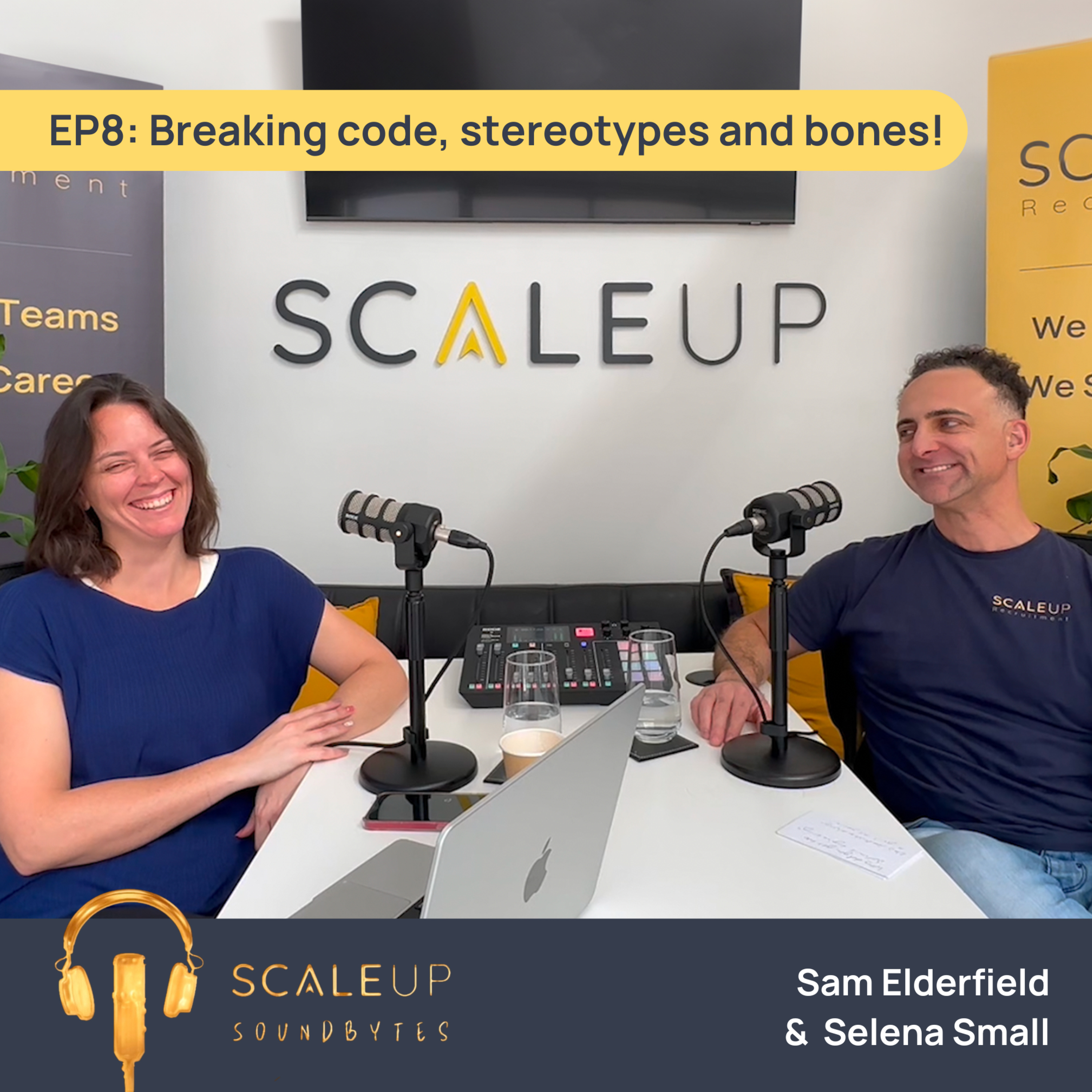 EP8: Selena Small - "Breaking Code, Stereotypes and Bones!" episode artwork