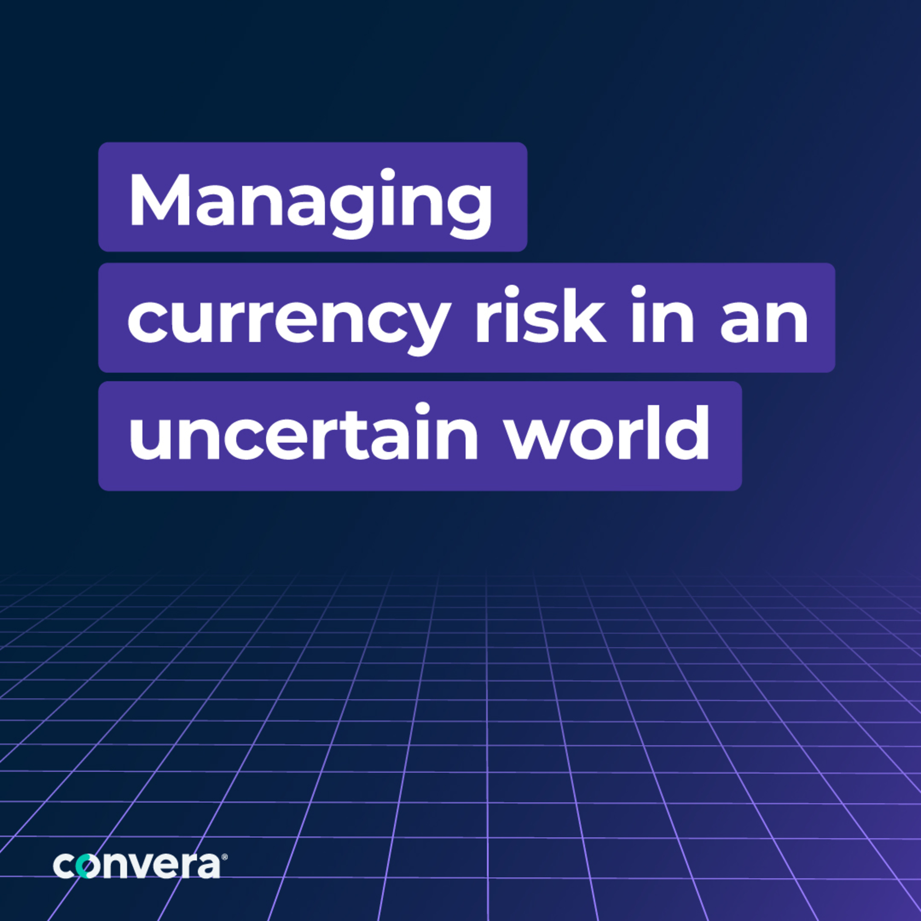Managing currency risk in an uncertain world episode artwork