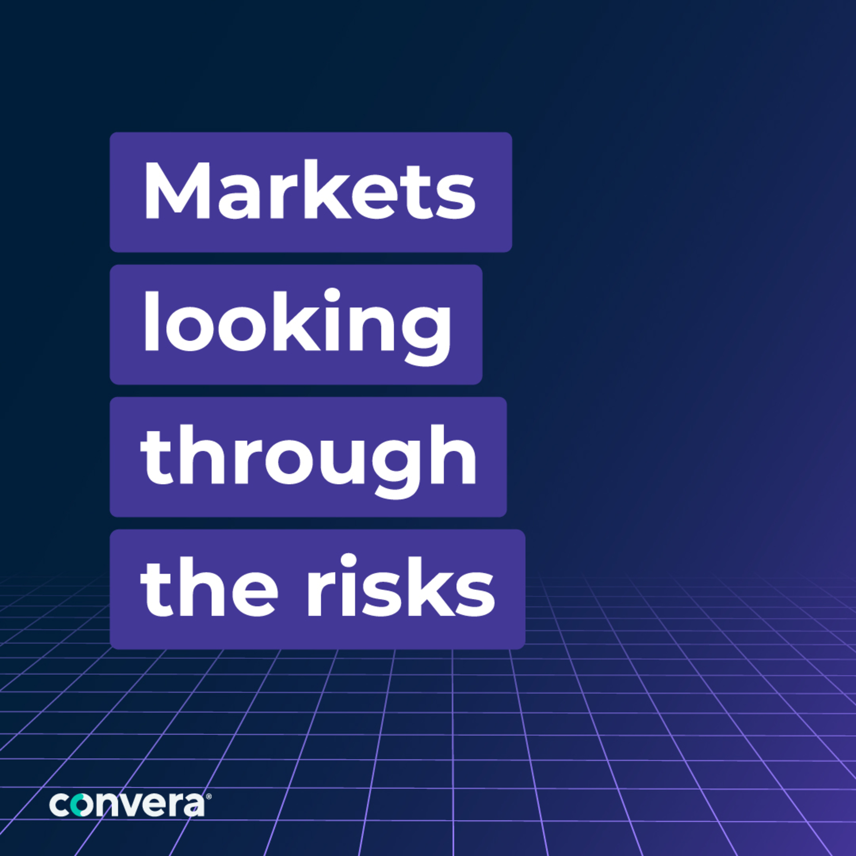 Markets looking through the risks episode artwork