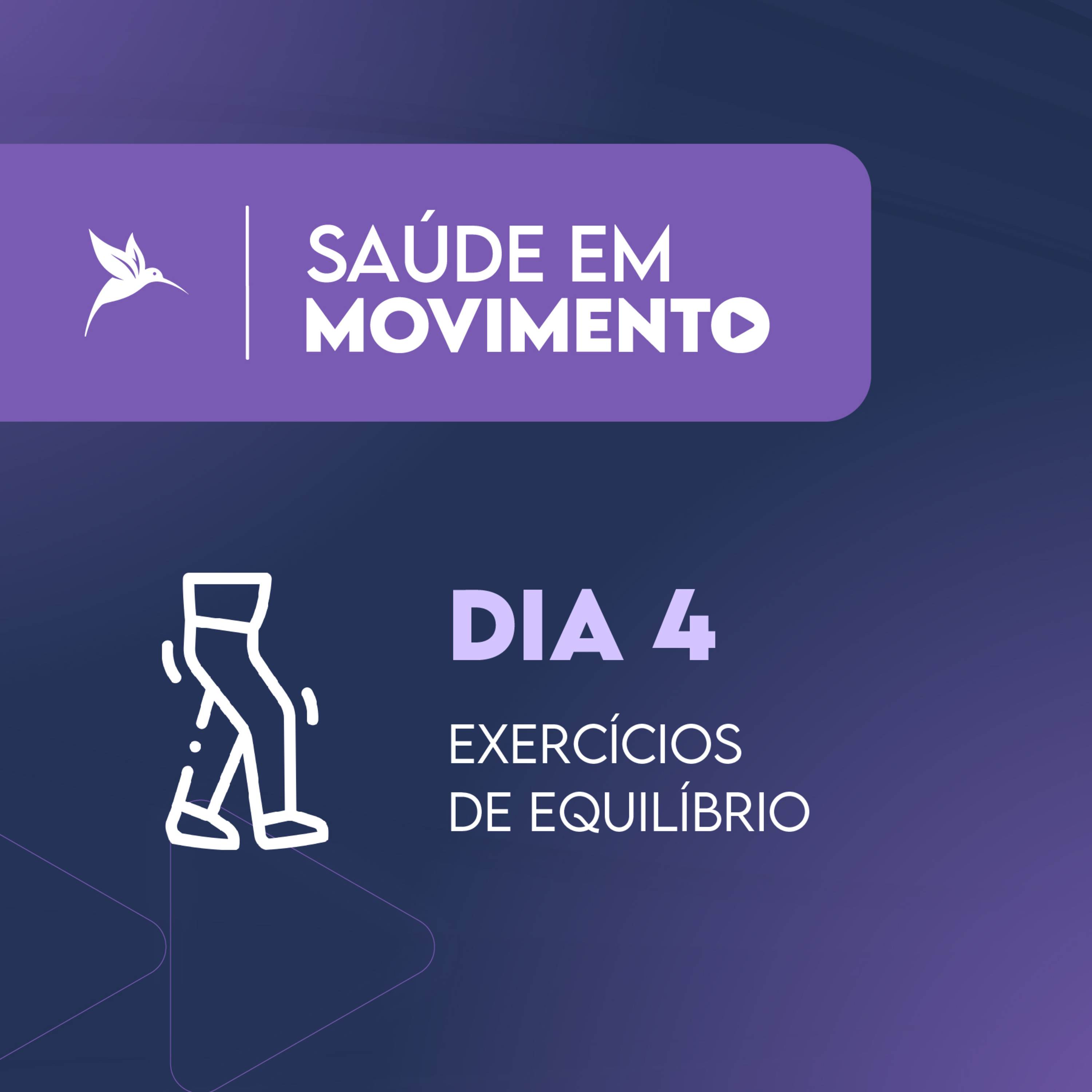 Dia 4: Exercícios de equilíbrio para cultivar saúde, com Andreia Naves episode artwork