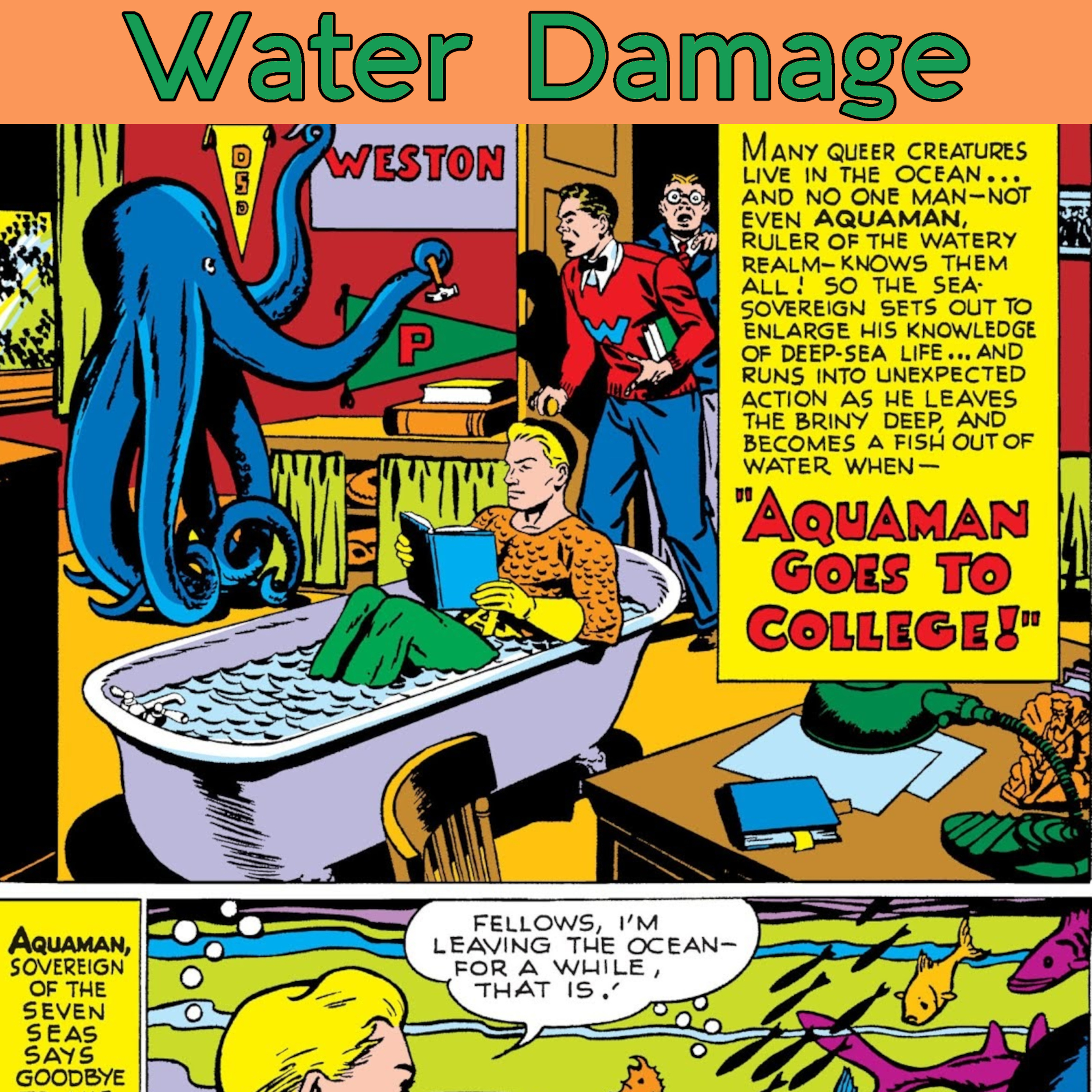 3. Adventure Comics #120 - "Aquaman Goes to College"