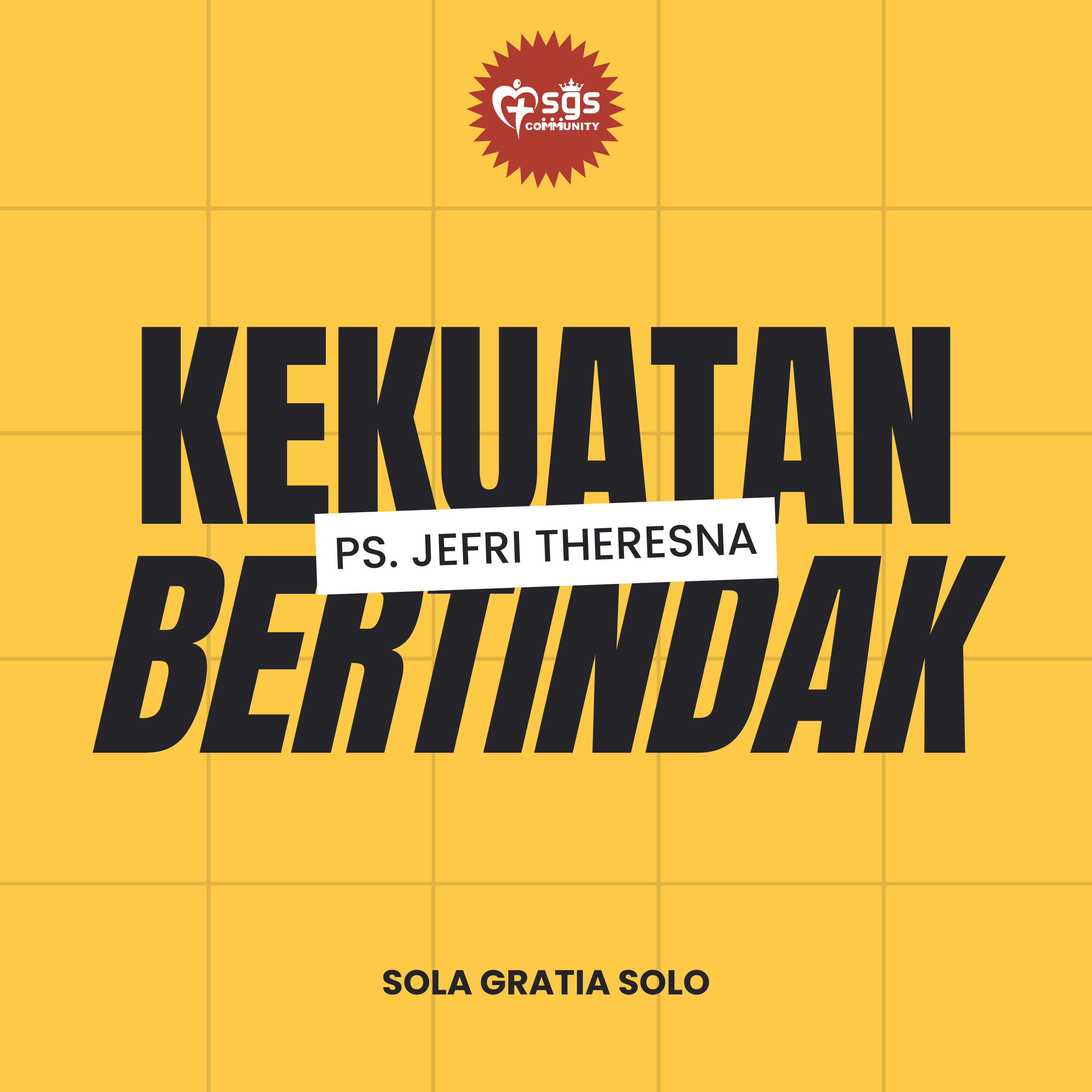 SOLA GRATIA SOLO | SGS COMMUNITY