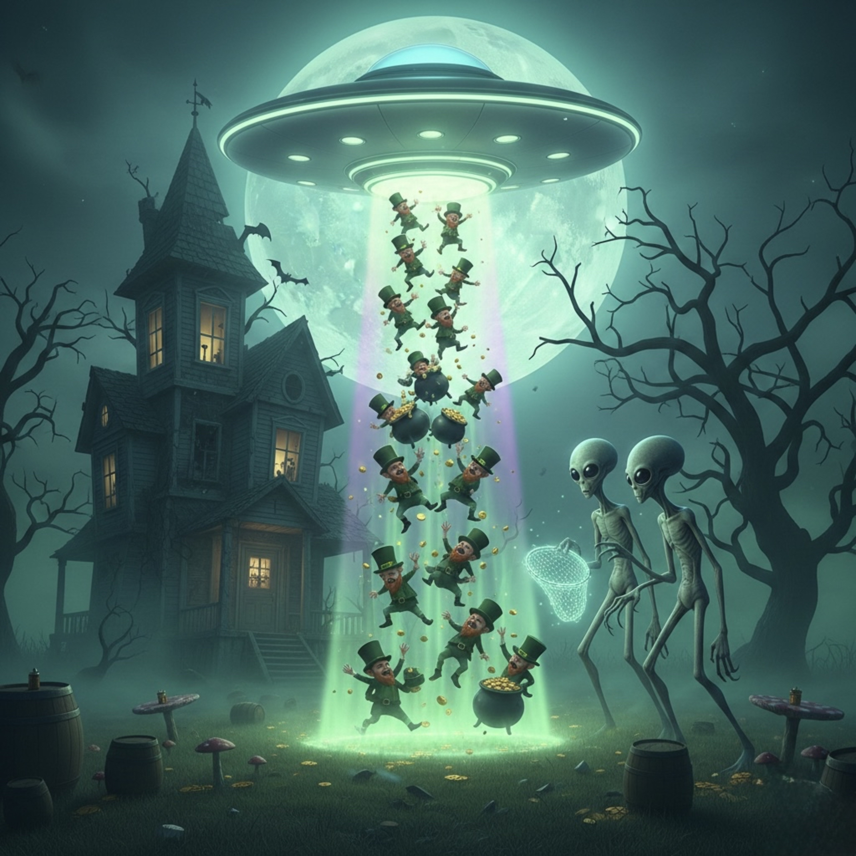 Leprechauns,Aliens and Hauntings OH MY! episode artwork