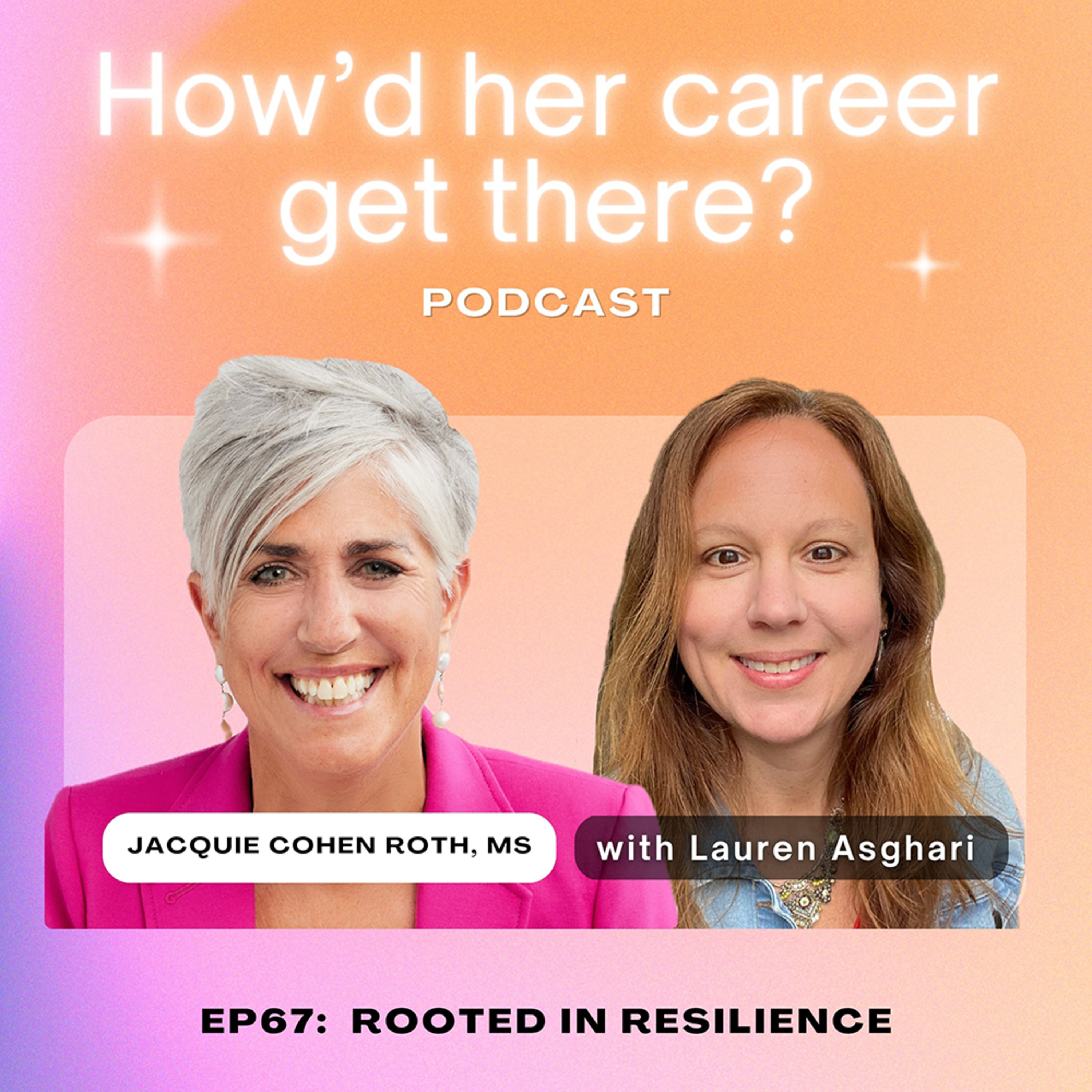 Episode 67: Rooted in Resilience, with Jacquie Cohen Roth, MS