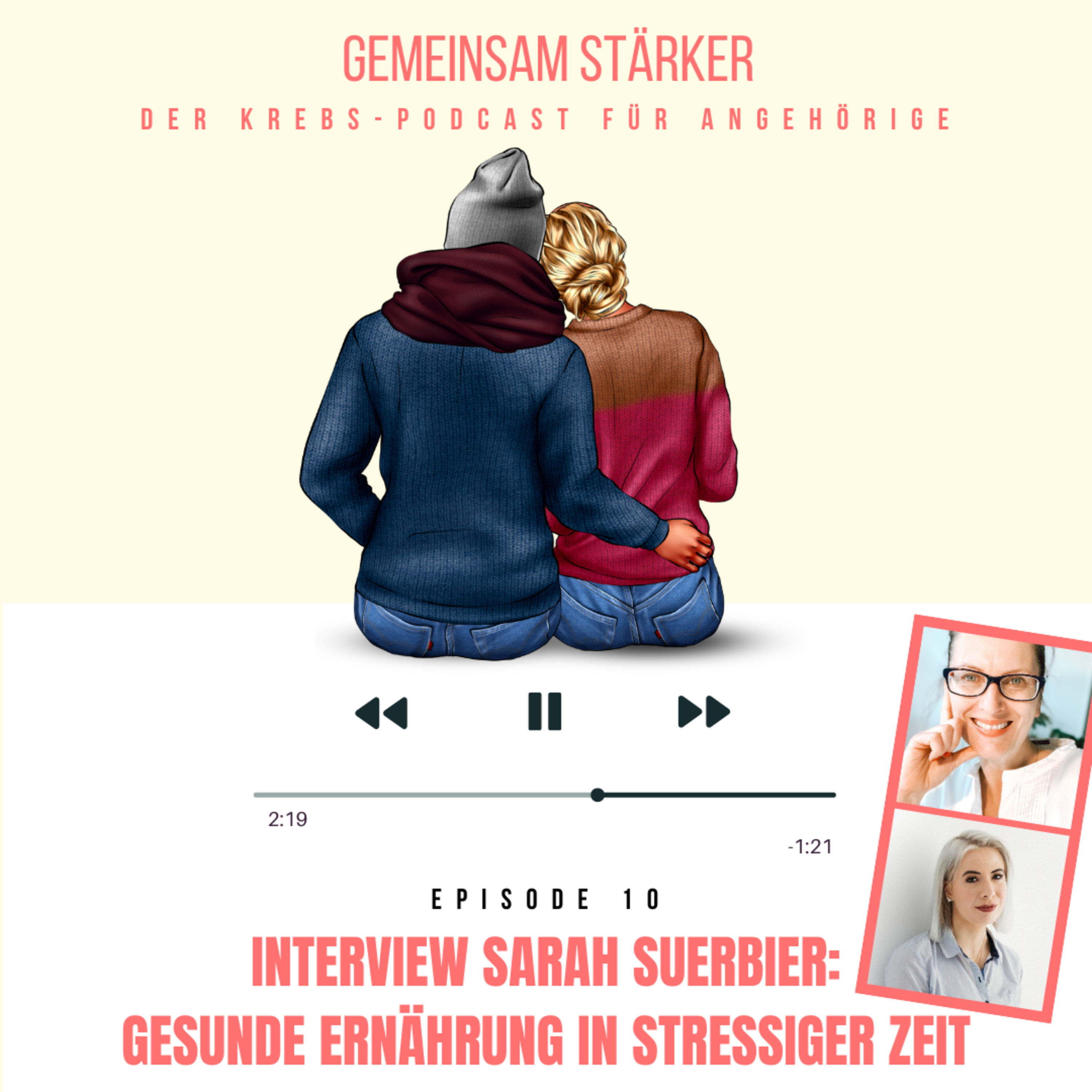 Gemeinsam stärker - der Krebs-Podcast für Angehörige