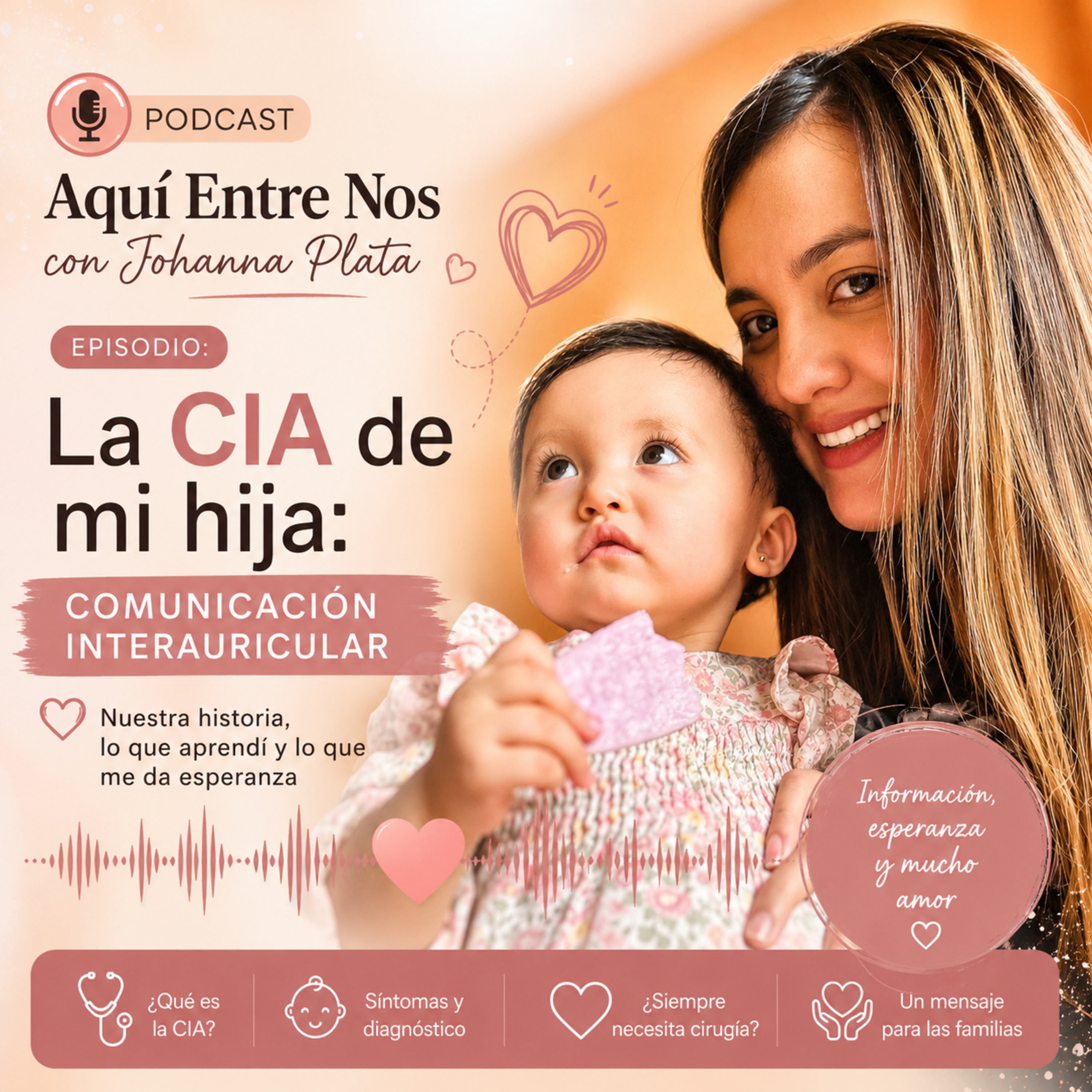 Portada de Aquí entre Nos Con johanna Plata