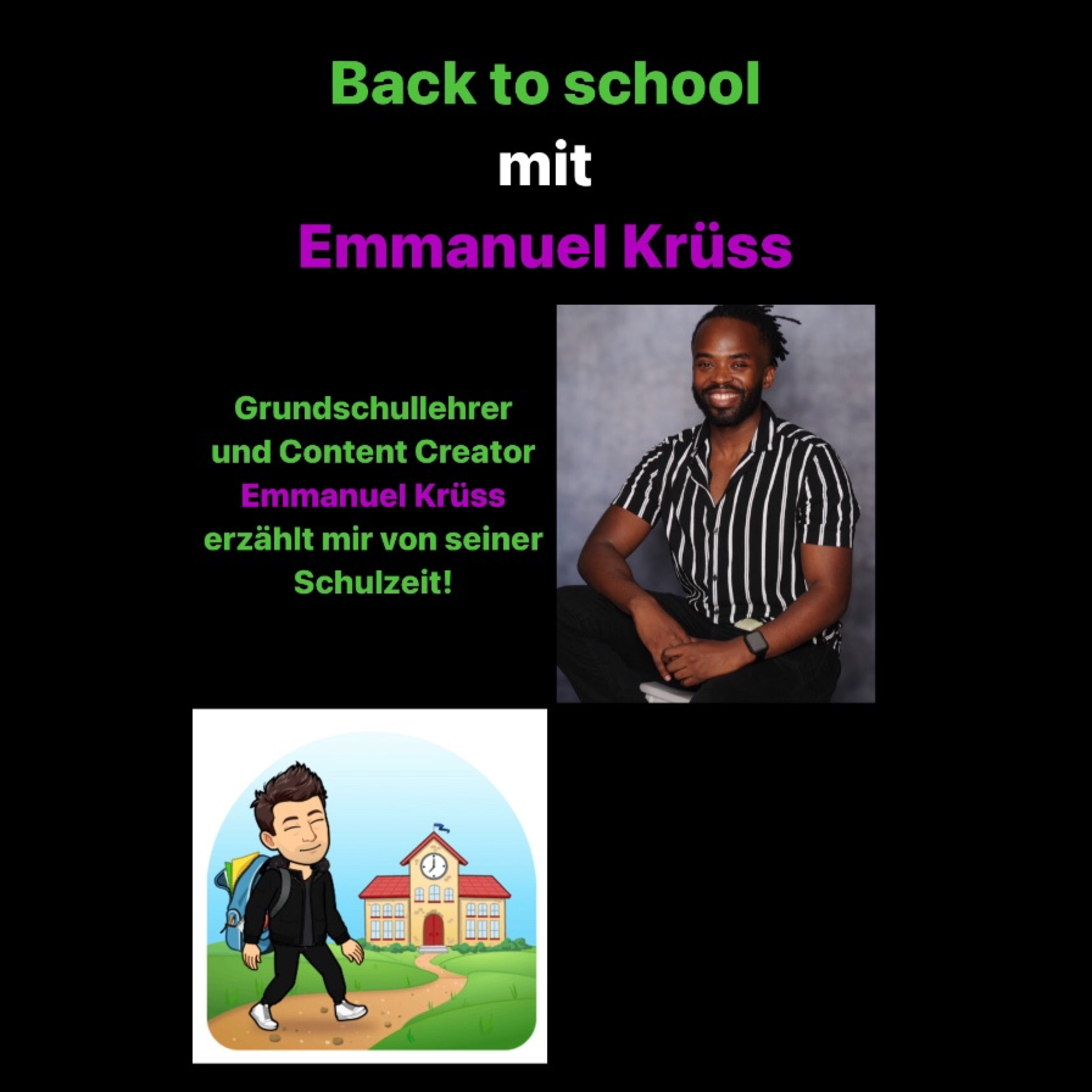 Back to schoolPromis in der Schule mit Gianni Gelardi