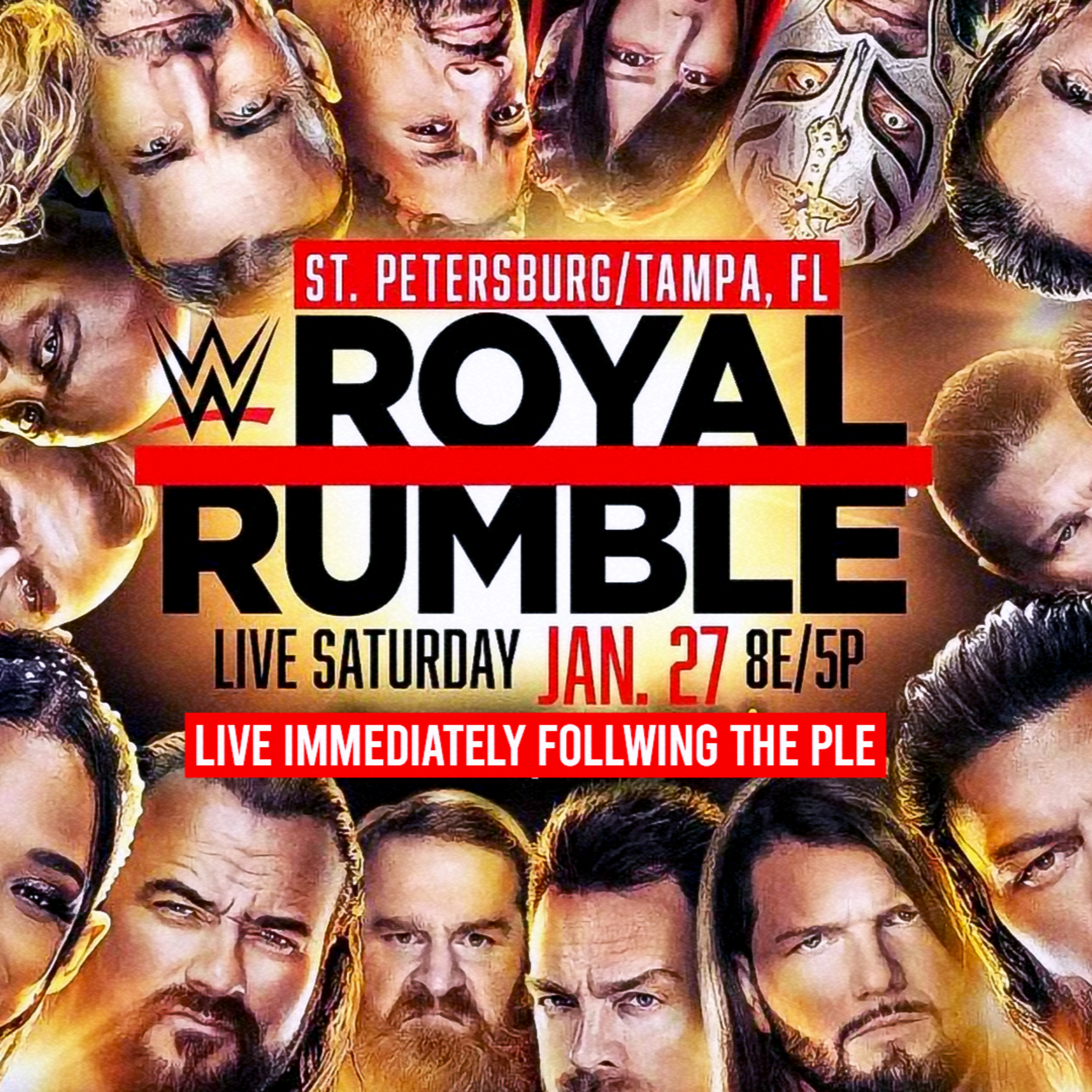 WWE Royal Rumble LIVE Post Show episode artwork