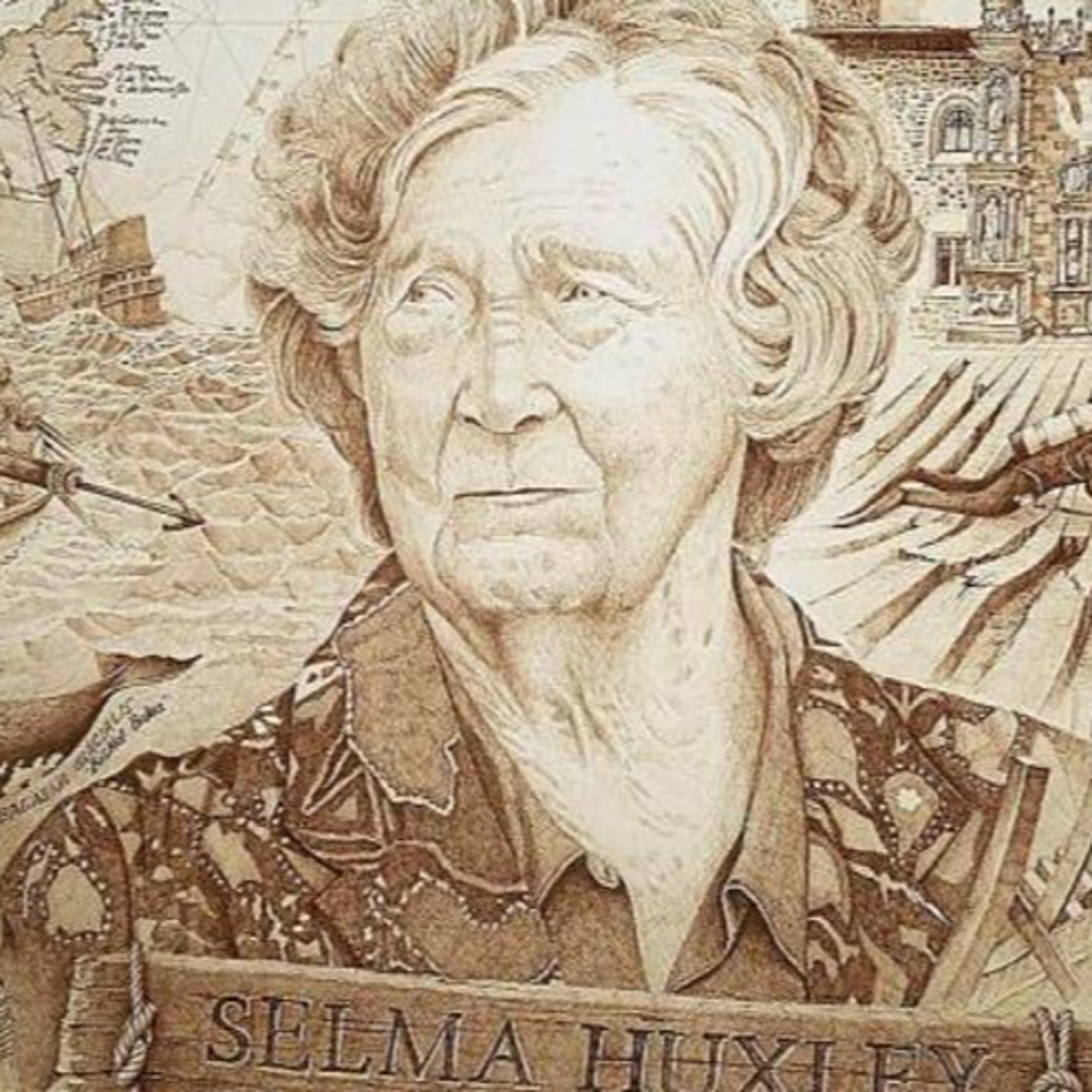 Capítulo 286, Selma Huxley navengando en la historia de los marineros vascos.  episode artwork