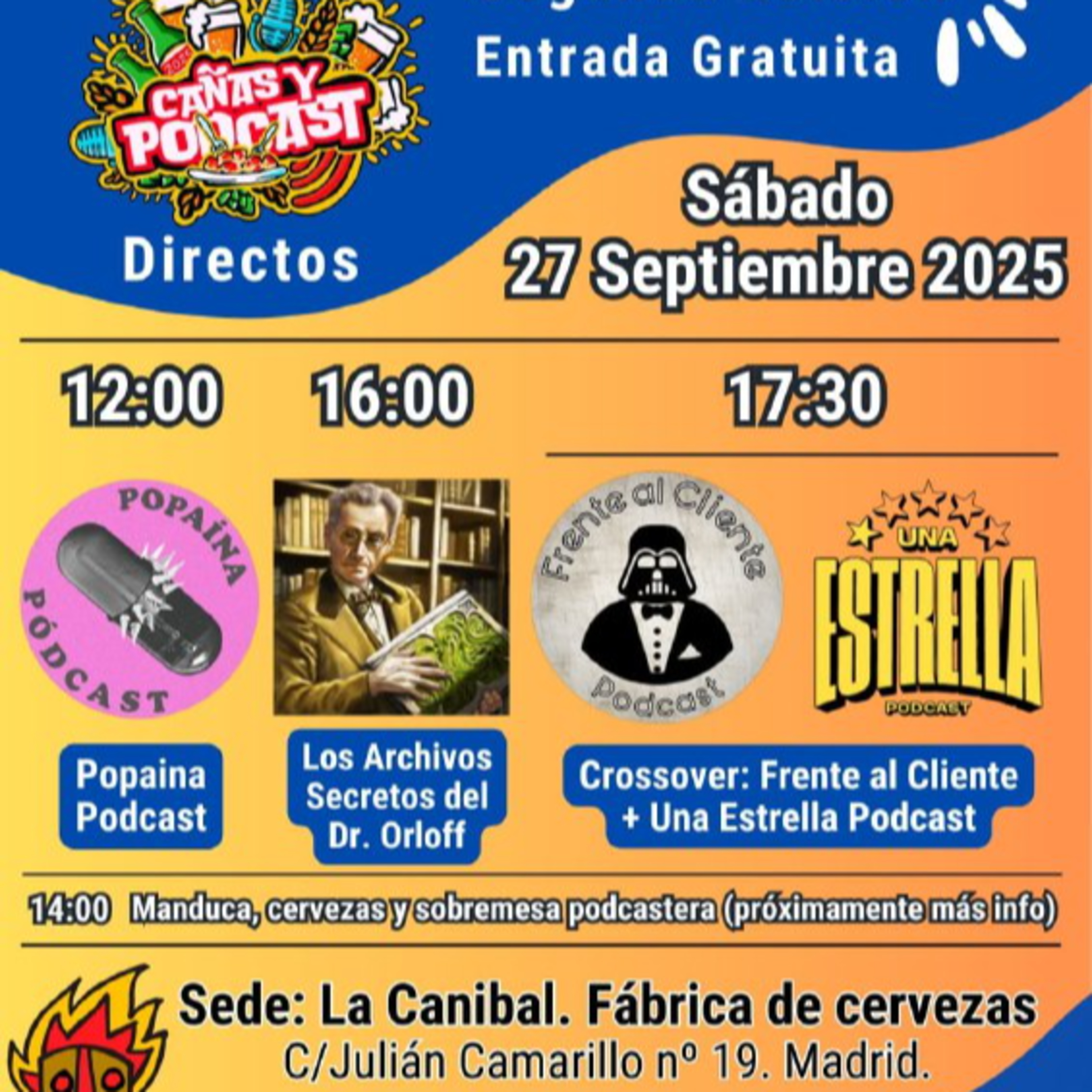 Capítulo 530, Se vienen cañas y podcast 2, premios asepod y asoación podcast y las jpod en Terrasa.  episode artwork