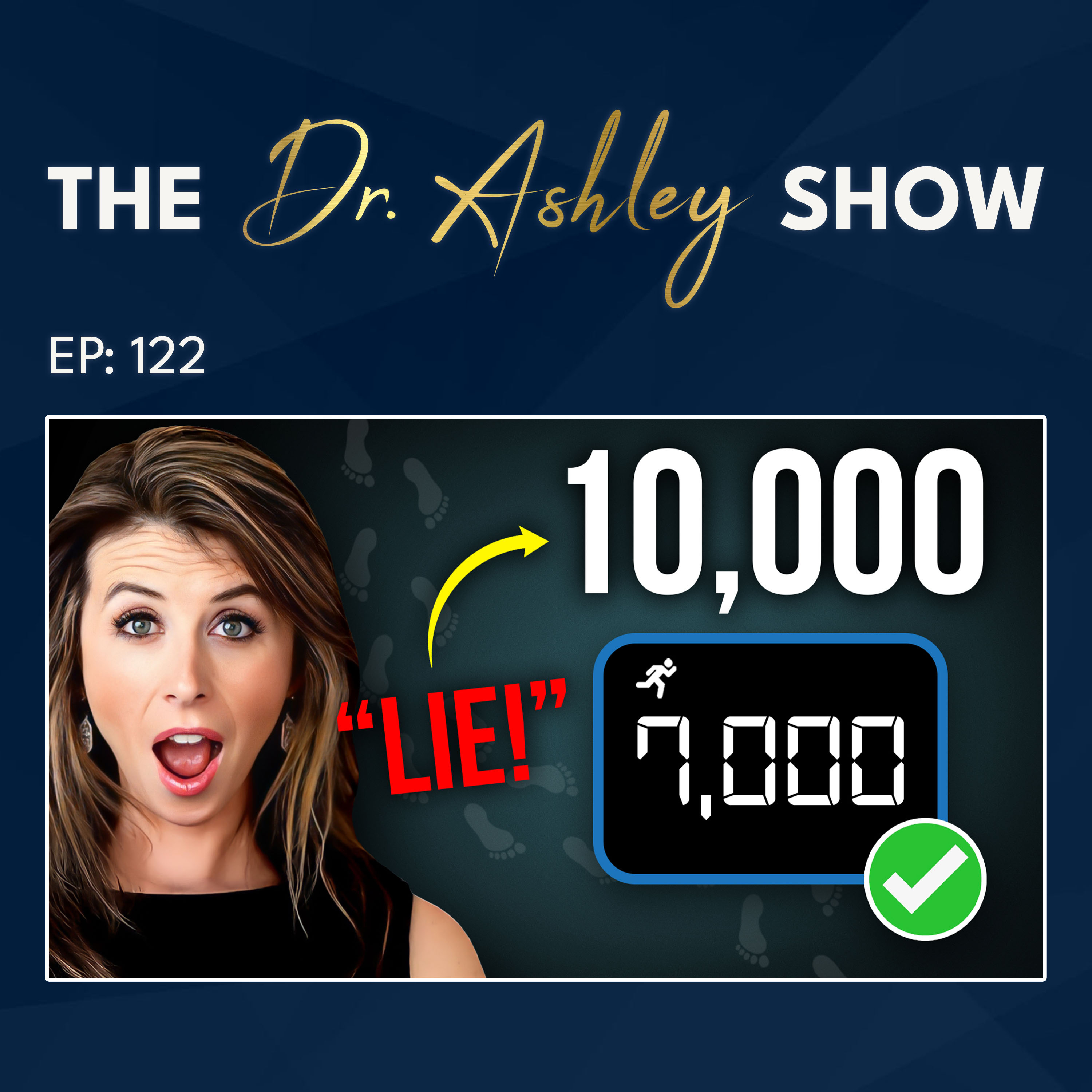 122. Walking for Weight Loss (10,000 Steps is a Lie…DO THIS) episode artwork