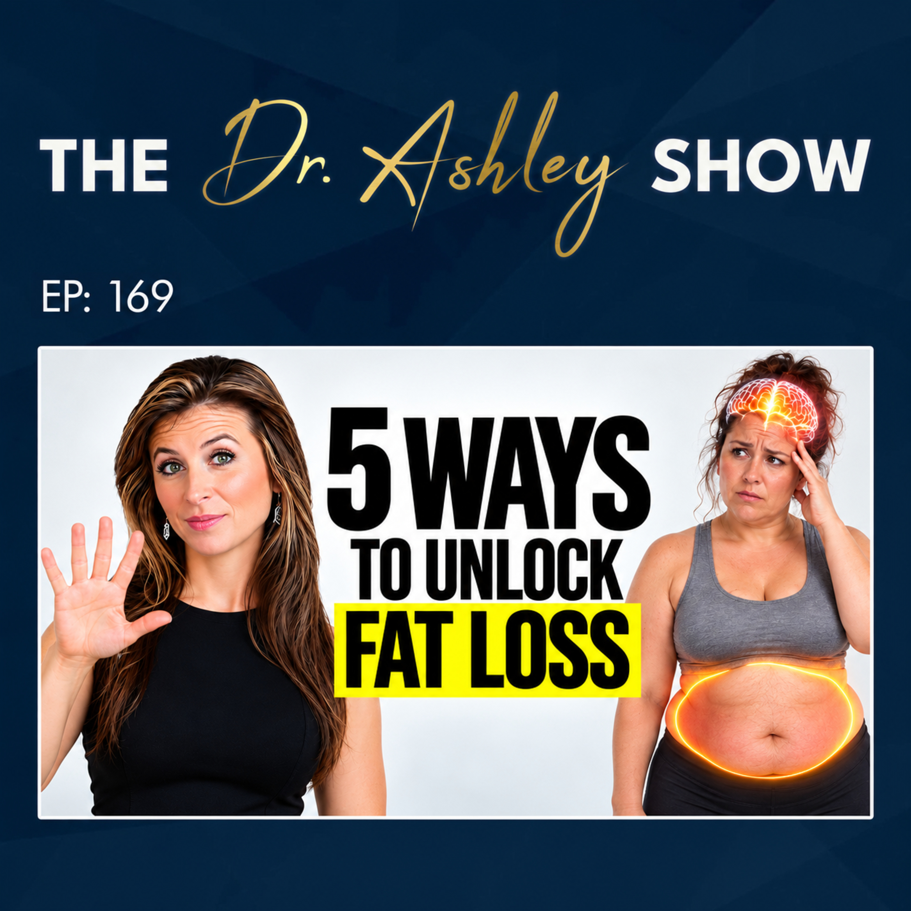 169. Why Stress Makes You Hold Onto Fat (And Makes Weight Loss Harder) episode artwork