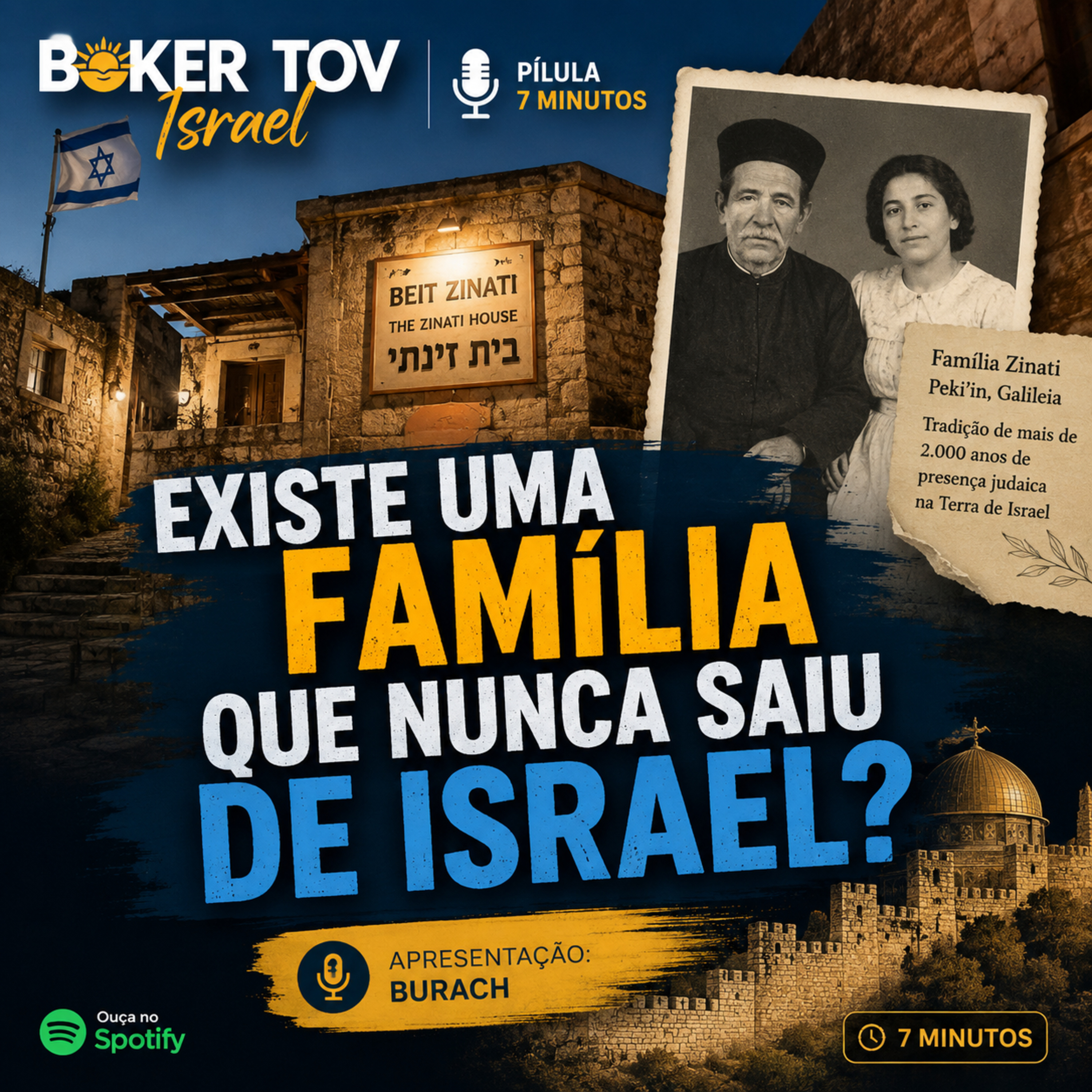 Existe uma família que nunca saiu de Israel ? episode artwork