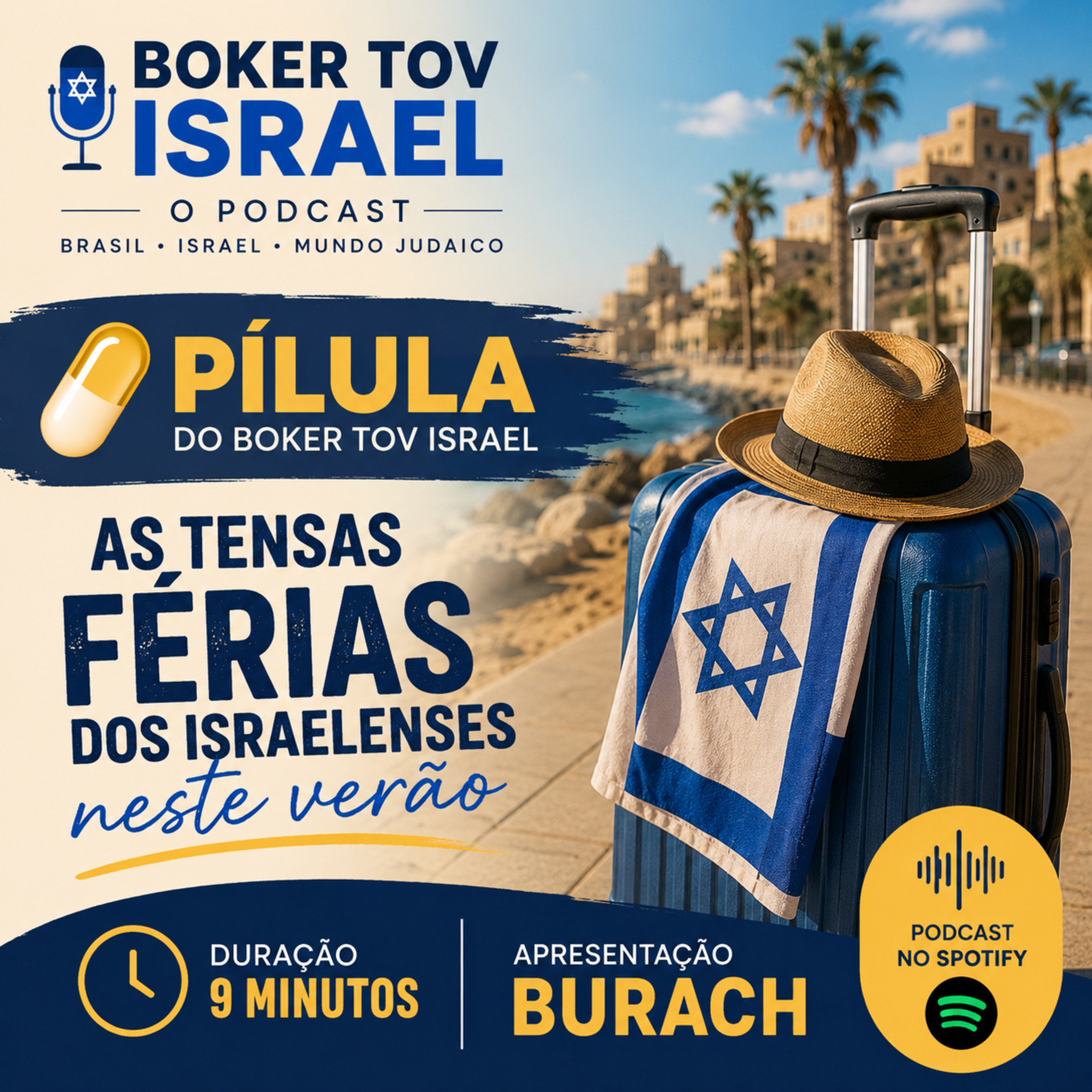 As tensas férias dos Israelenses neste verão episode artwork