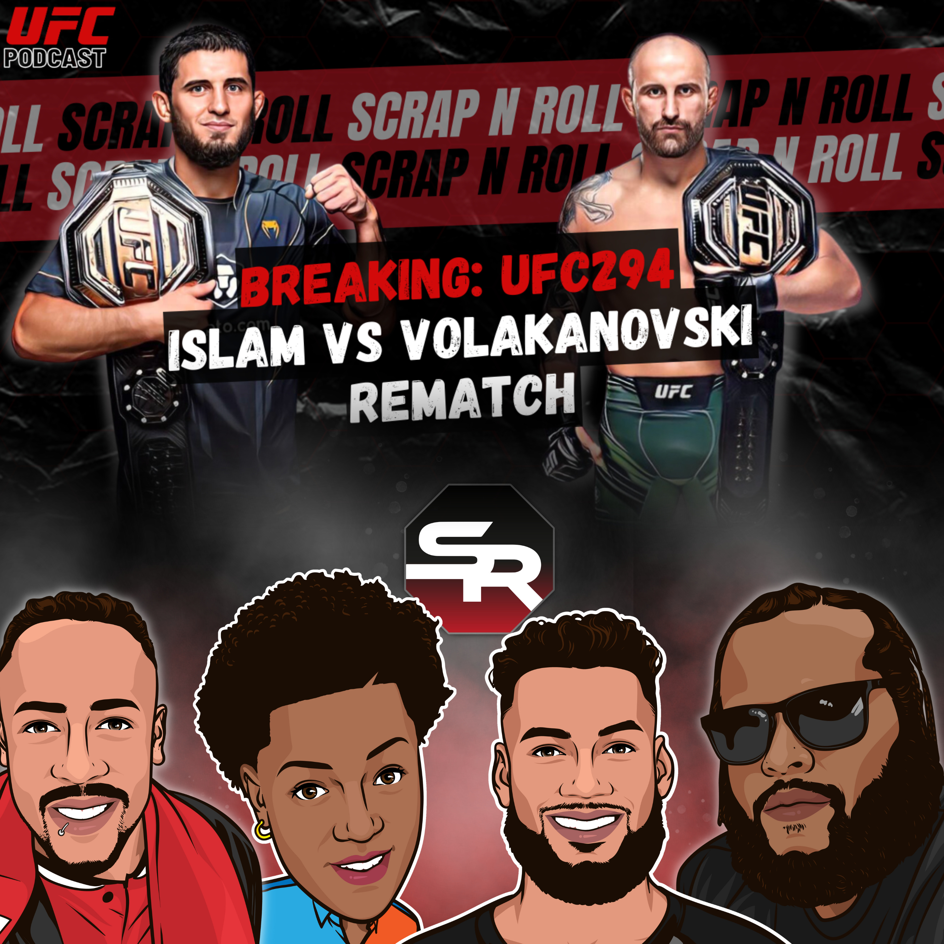 UFC294 Islam Makhachev vs Alex Volkanovski REMATCH! Costa vs Chimaev OFF TOO?? |EP49 episode artwork