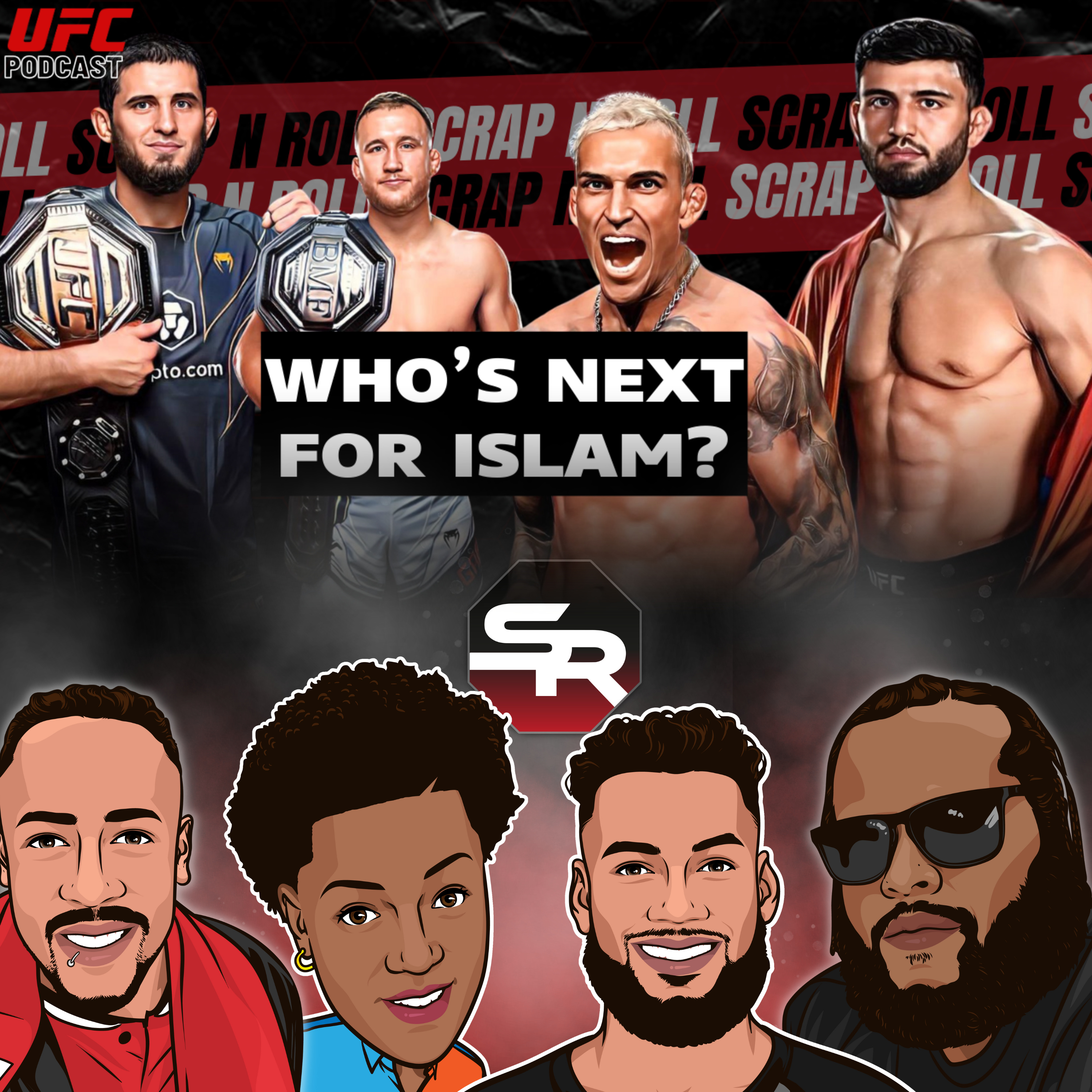 Who Will Fight Islam Makhachev? 3 Legged Race at 155 👀| Charles, Justin,, or Arman Tsarukyan |EP57 episode artwork