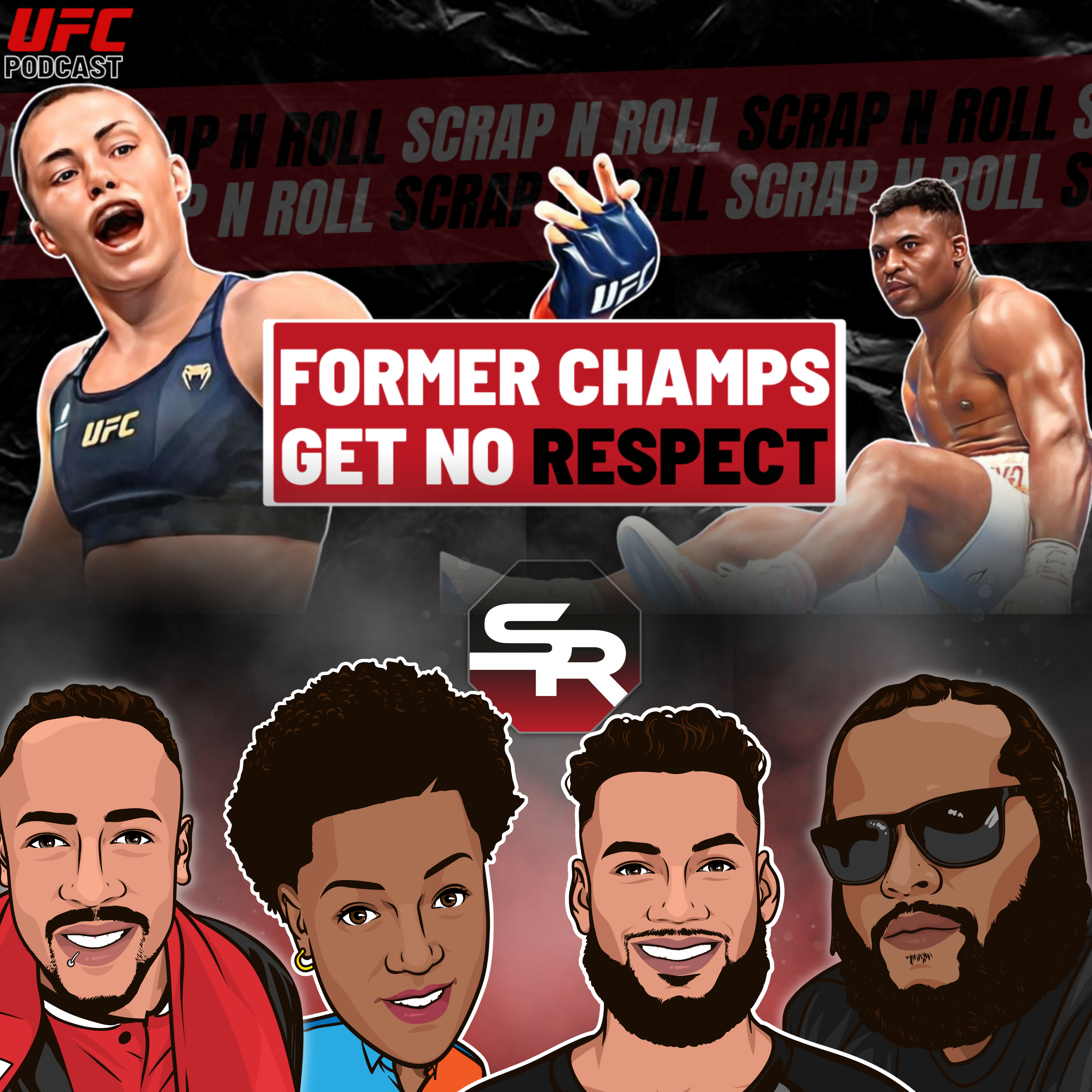 Francis Ngannou ANOTHER FLOP| Return Of Thug Rose Namajunas 🌹|EP70 episode artwork