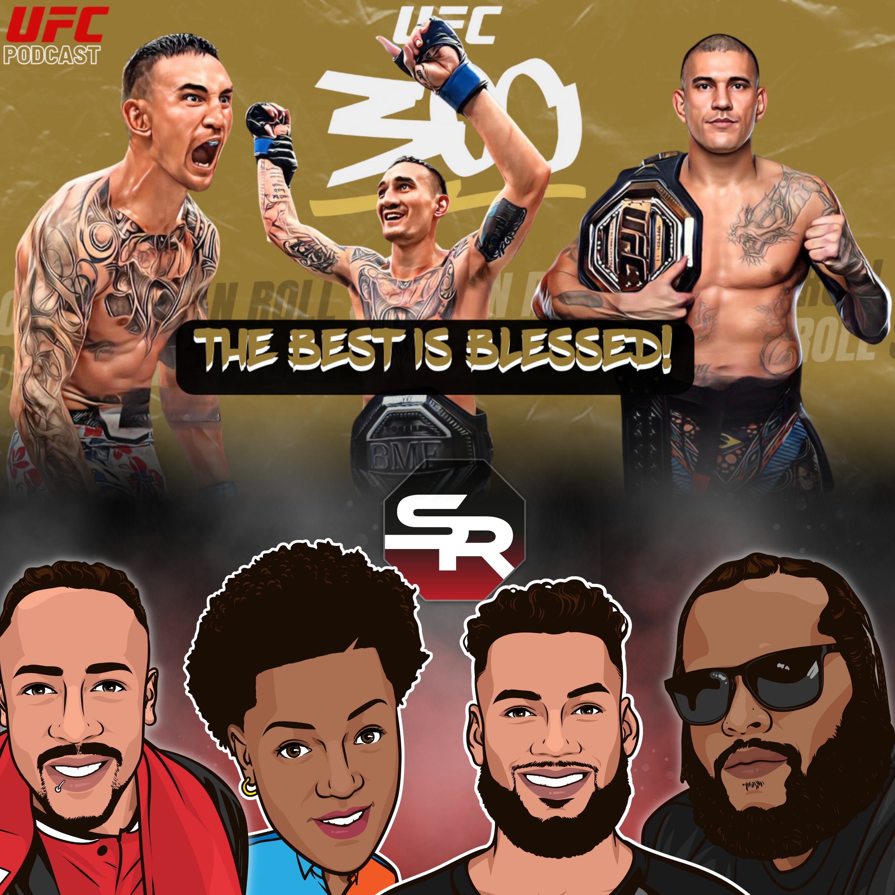 Max Holloway DOMINATES UFC 300 & Alex Pereria is a GOAT? |EP74 episode artwork