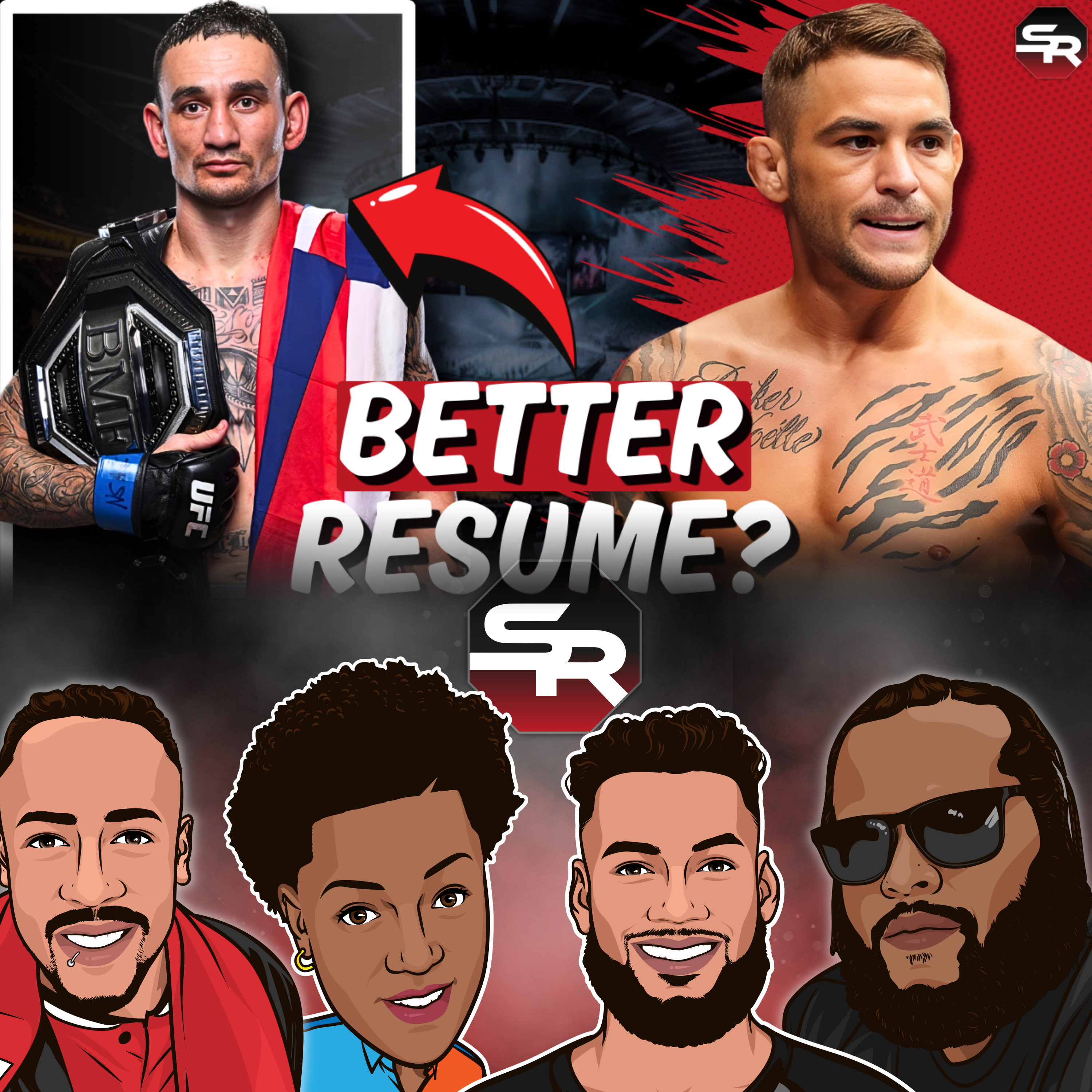 Max Holloway vs Dustin Poirer Resume Debate! UFC Noche in TROUBLE! |EP86 episode artwork