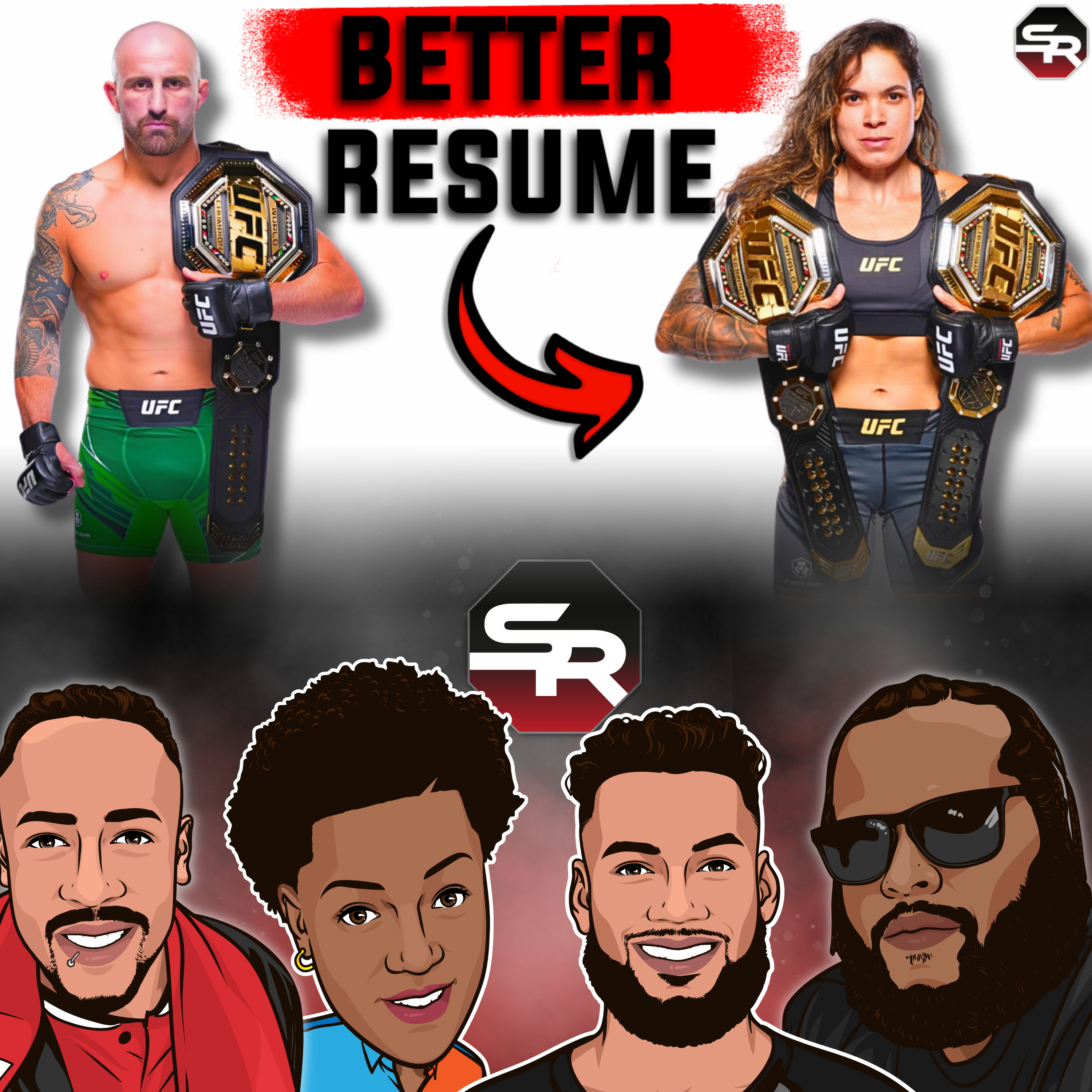 Alexander Volkanovski Resume is COOKED Compared To Amanda Nunes| UFC Paris| EP 96 episode artwork