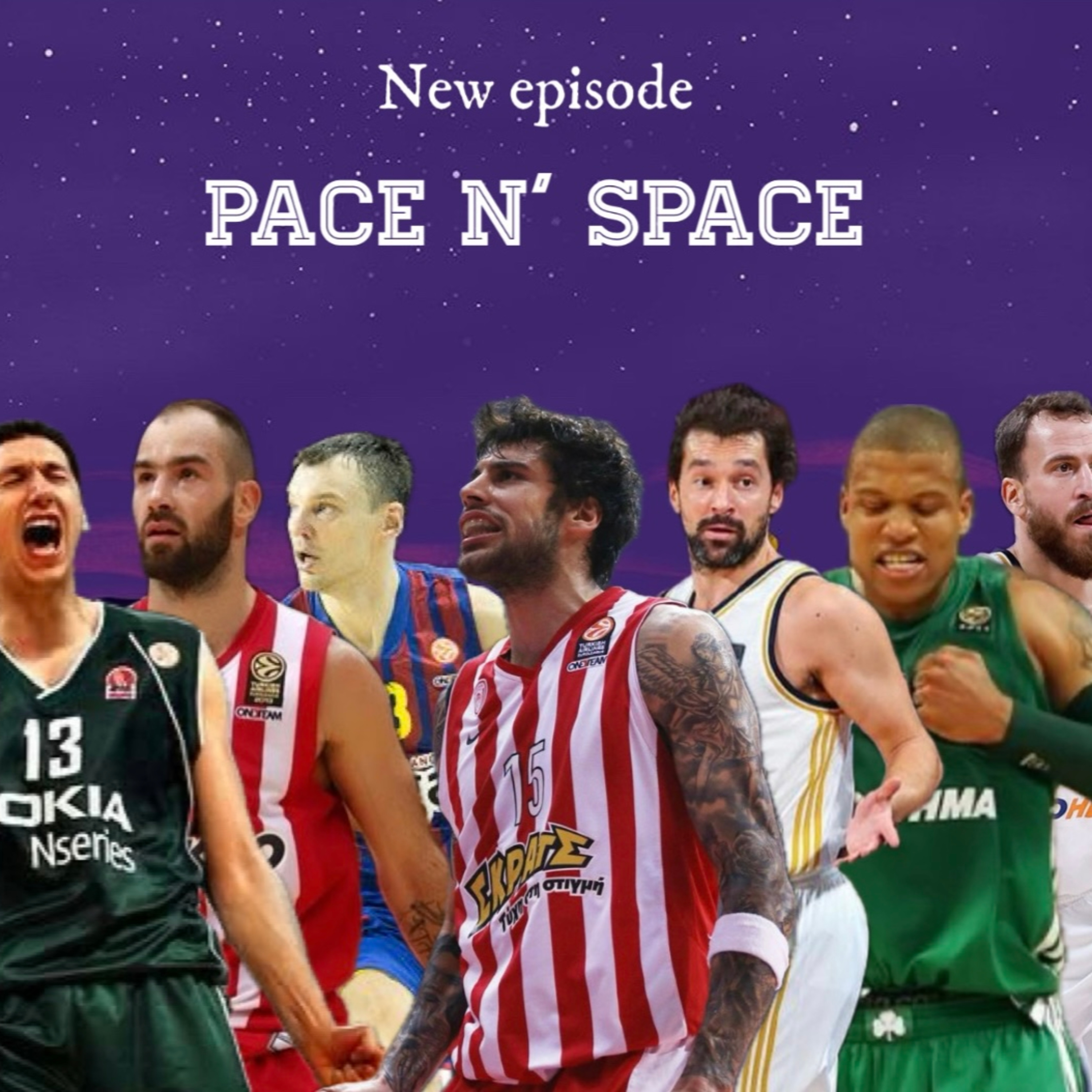Pace n' Space: S02E22 - All star game Ευρωλίγκας, τα 2 καλύτερα roster & Top 12 (All time) Euroleague παίκτες est. 2009