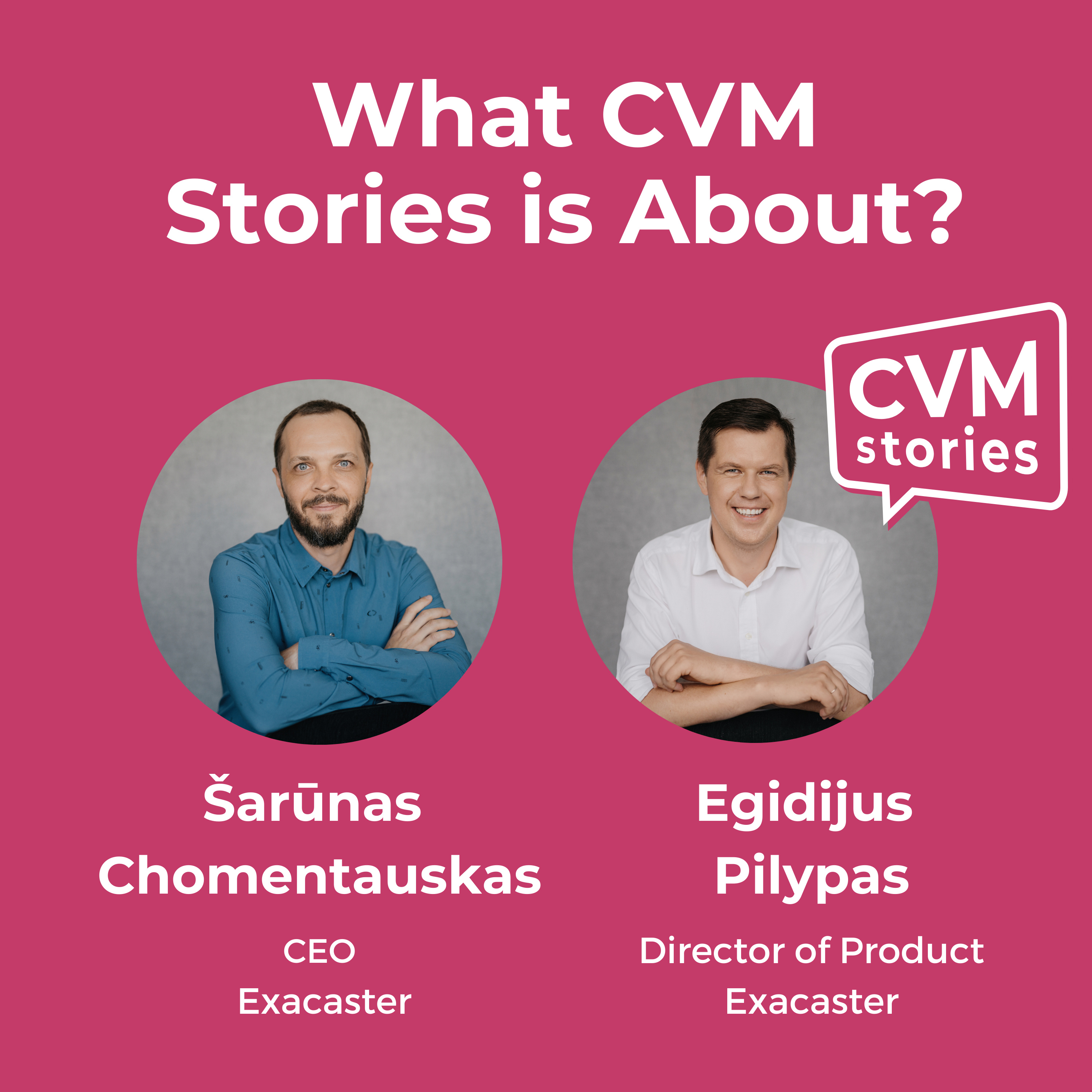 cover of episode 🎙️ What CVM Stories Podcast is About?
