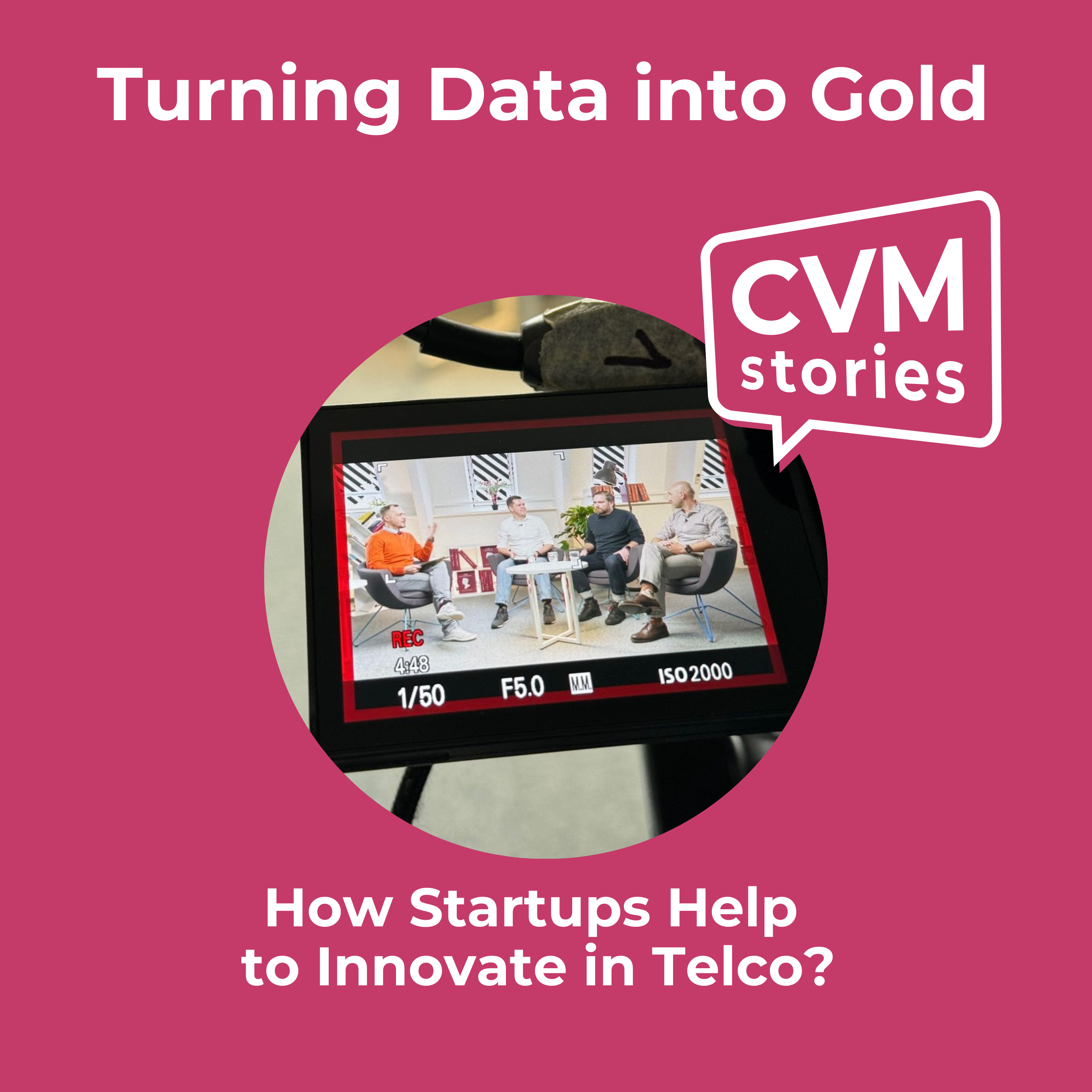 cover of episode 🎙️ Turning Data into Gold: How Startups Help to Innovate in Telco