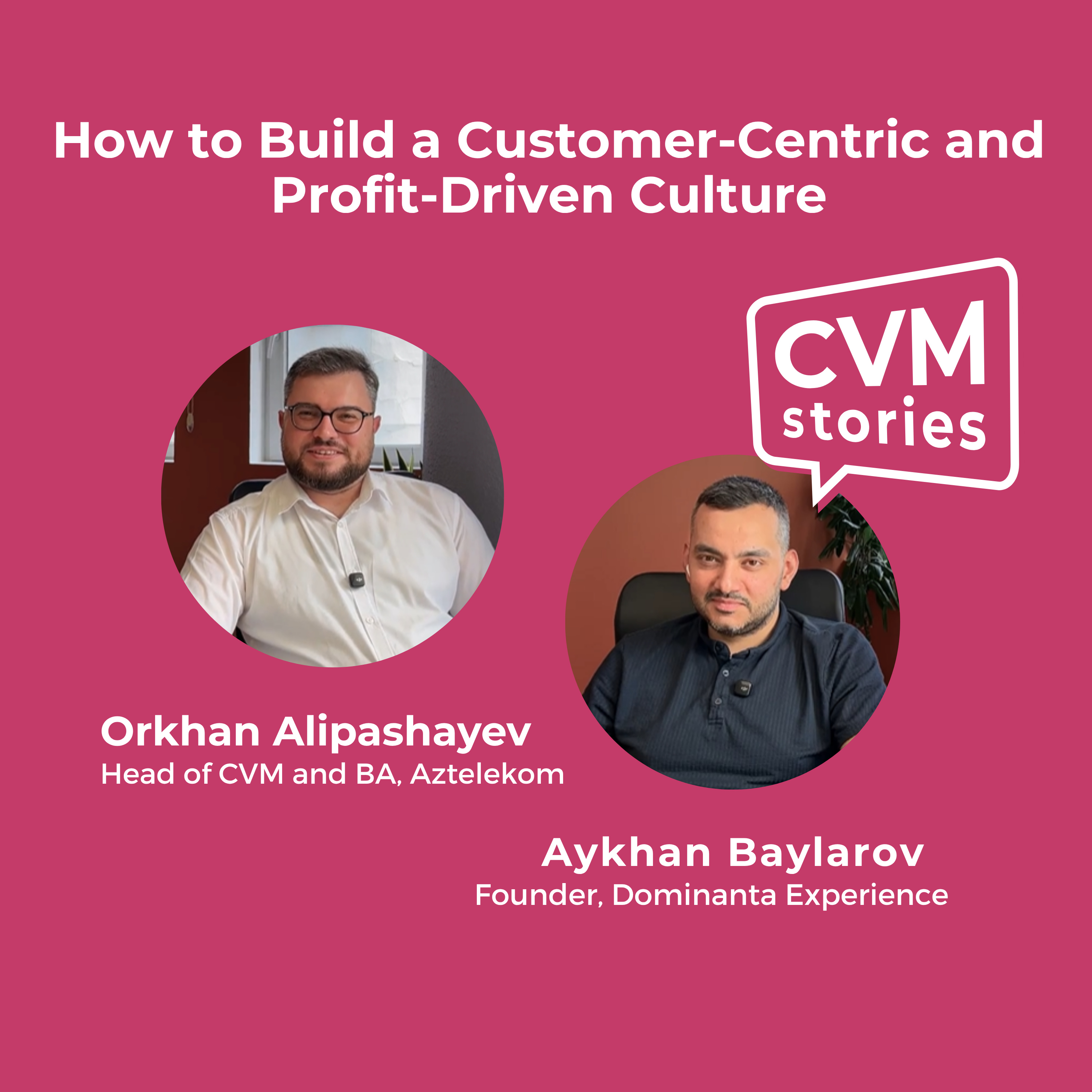 cover of episode 🎙️How to Build a Customer-Centric and Profit-Driven Culture