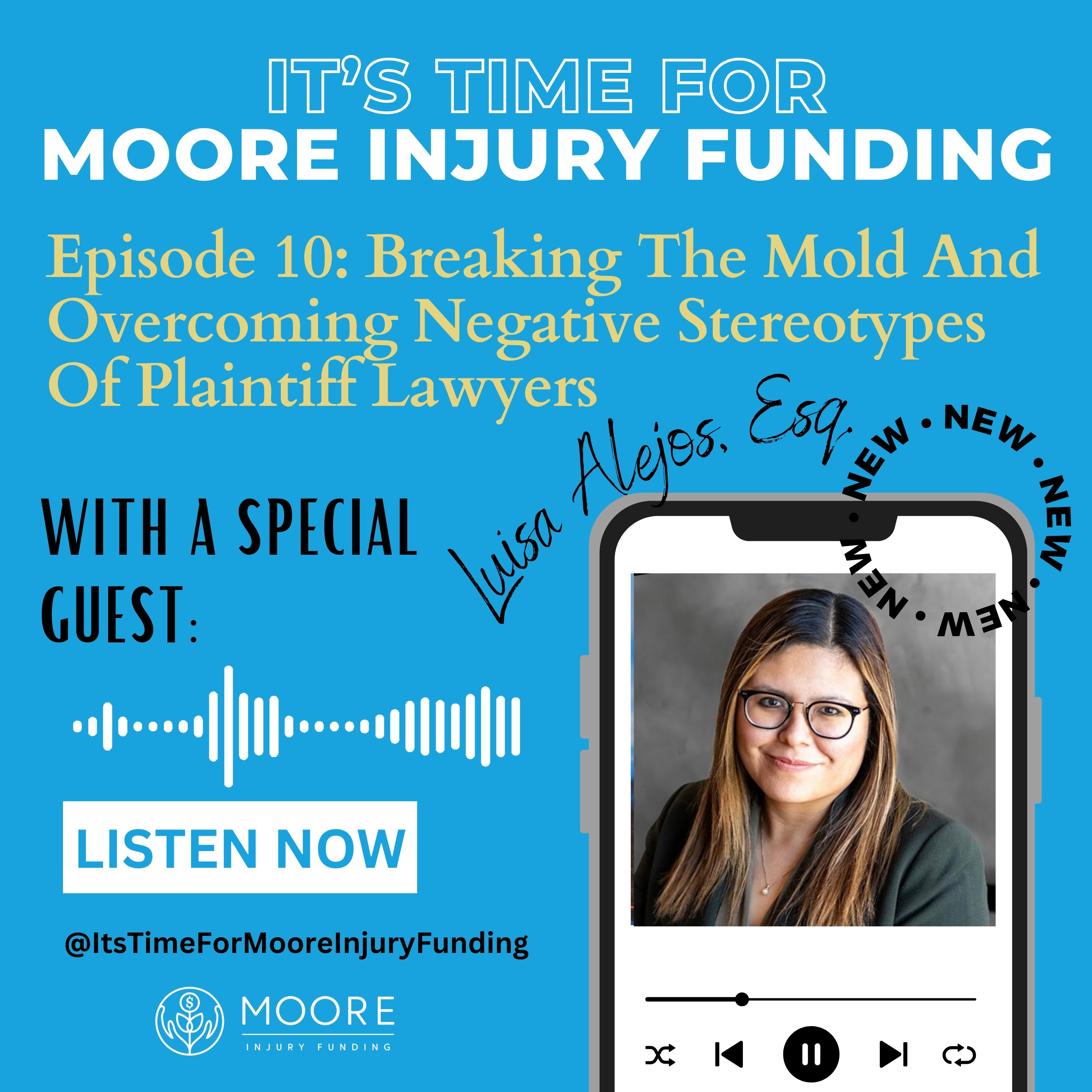 Breaking The Mold & Overcoming Negative Stereotypes Of Plaintiff Lawyers episode artwork