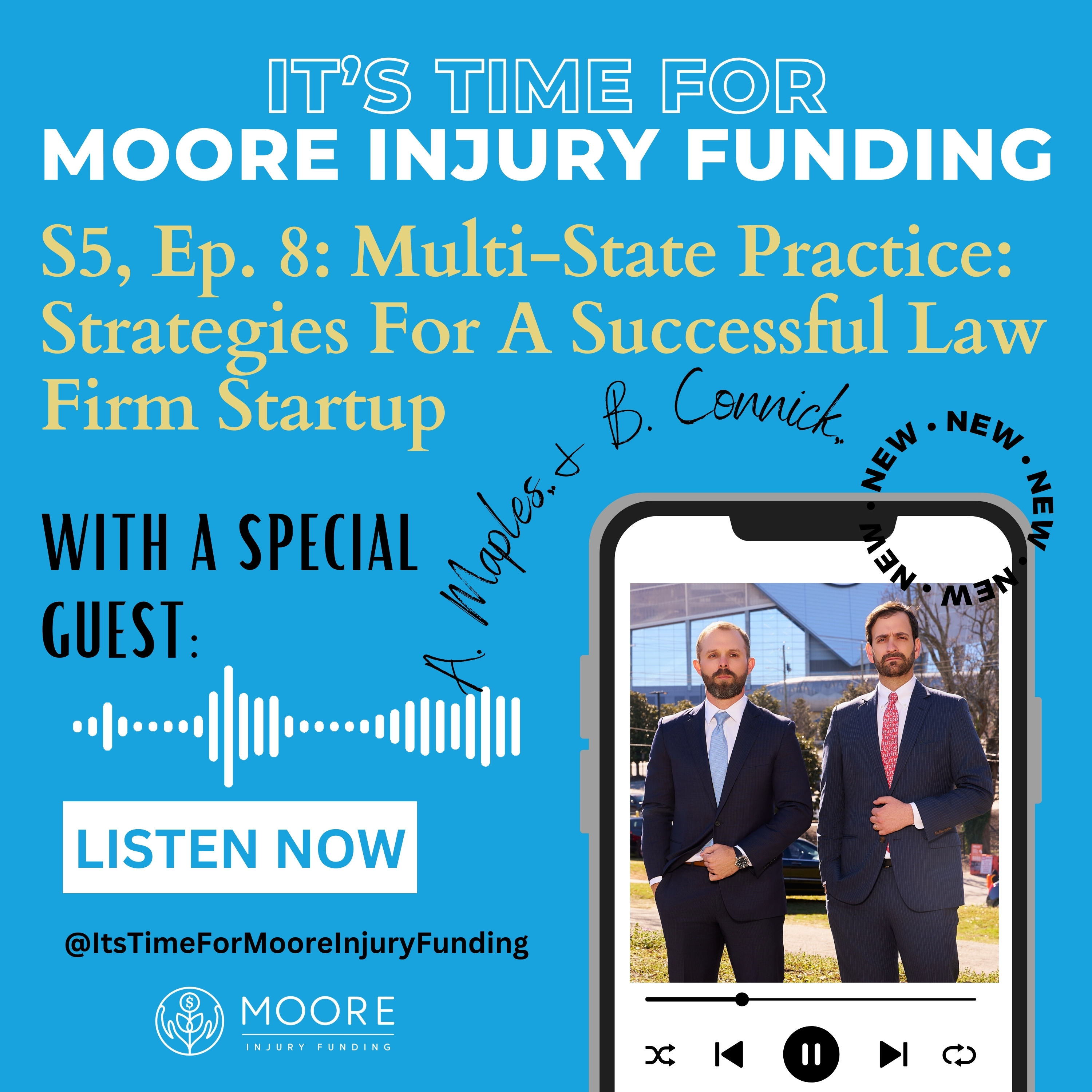 Multi-State Practice: Strategies For A Law Firm Startup With Aaron Maples And Brendan Connick episode artwork