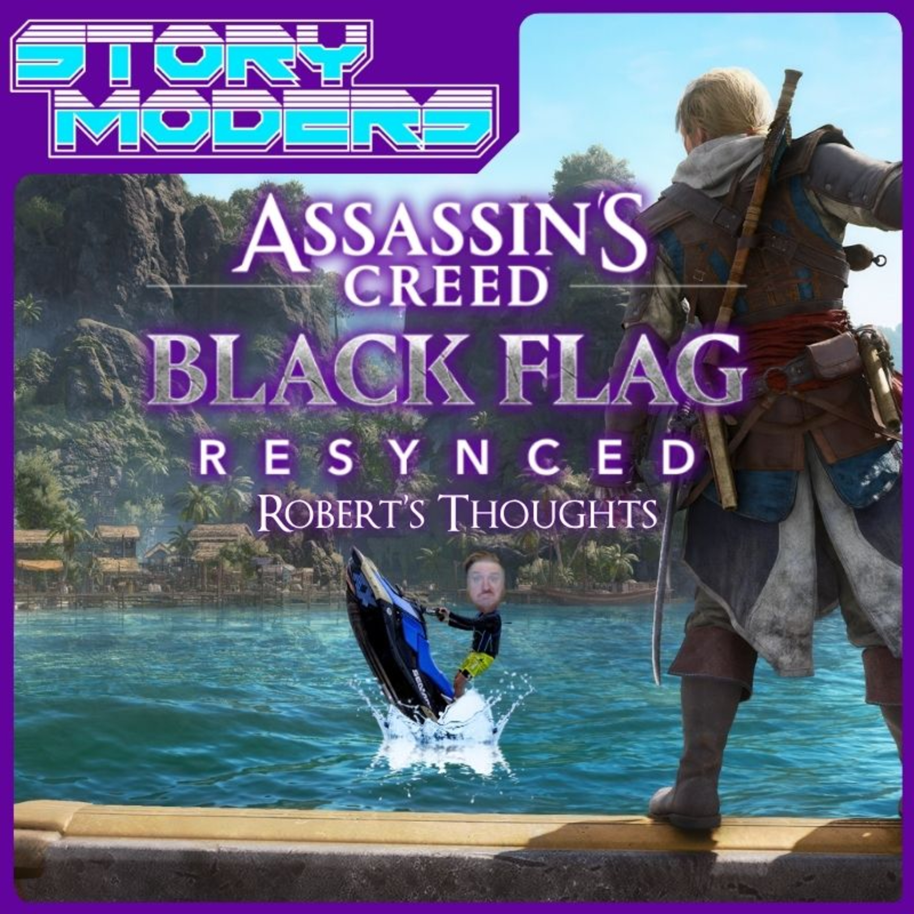 Assassin's Creed Black Flag Resynced & Single Player Games - Storymoders Podcast episode artwork