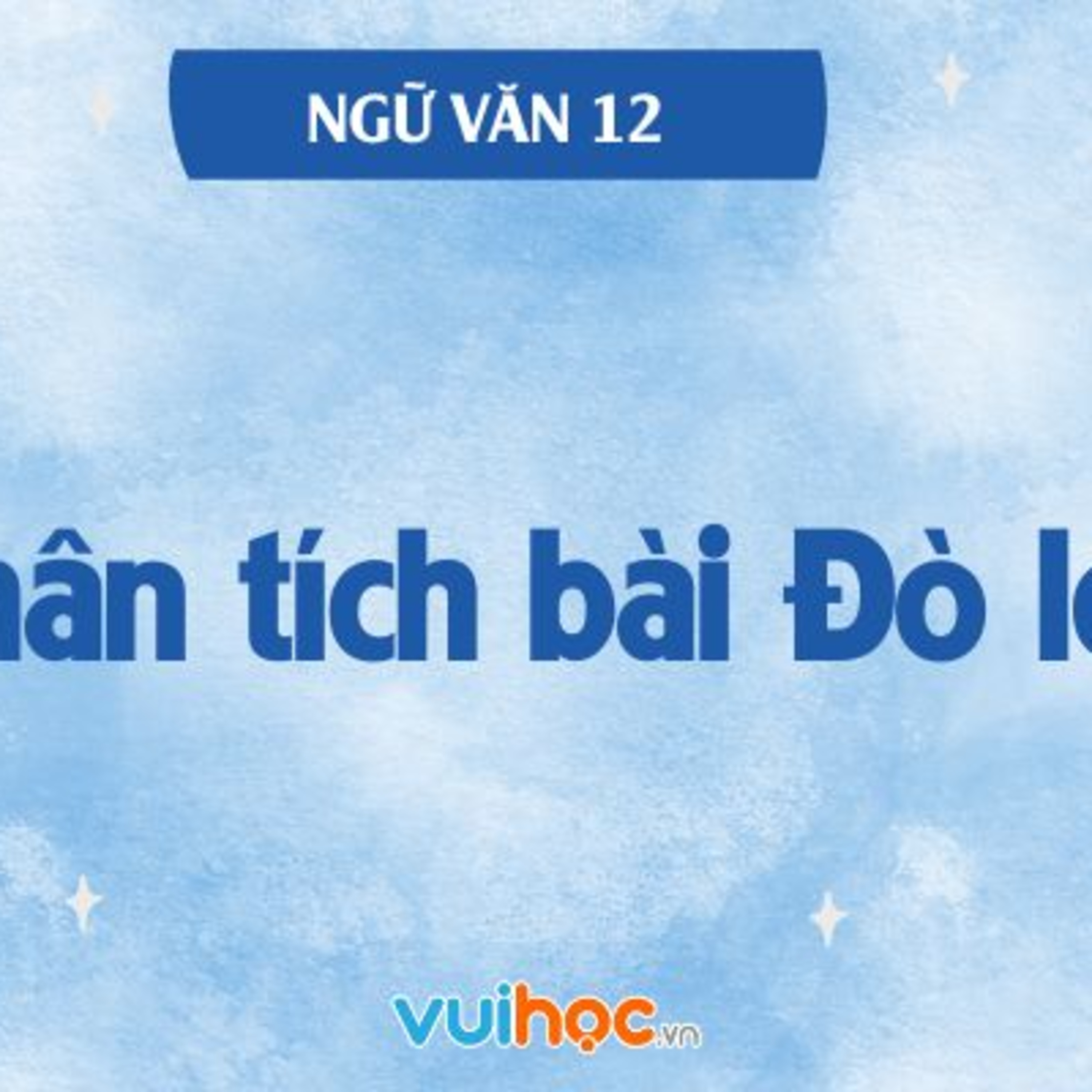 Vui học - Nền tảng học online hàng đầu cho cấp THPT