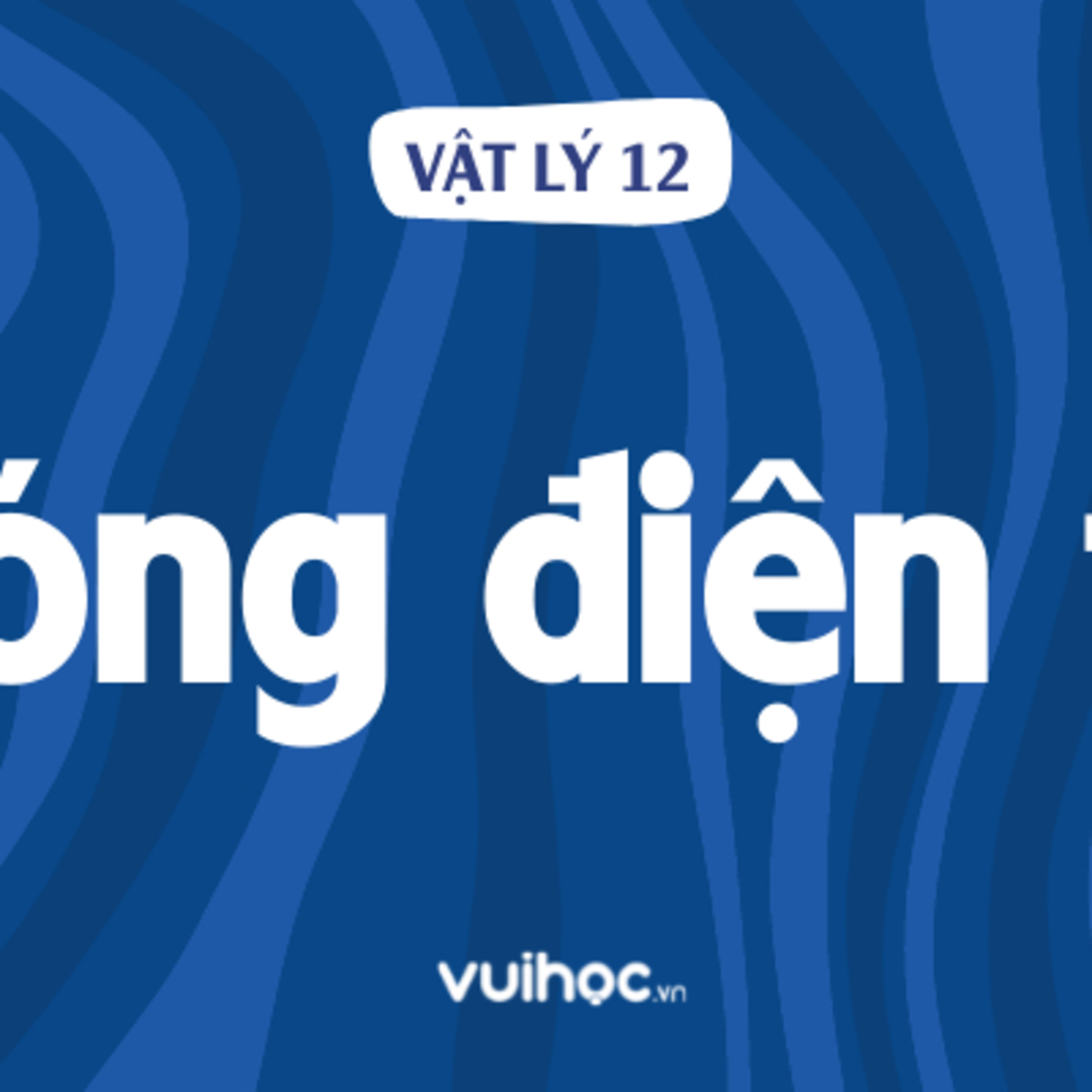 Vui học - Nền tảng học online hàng đầu cho cấp THPT