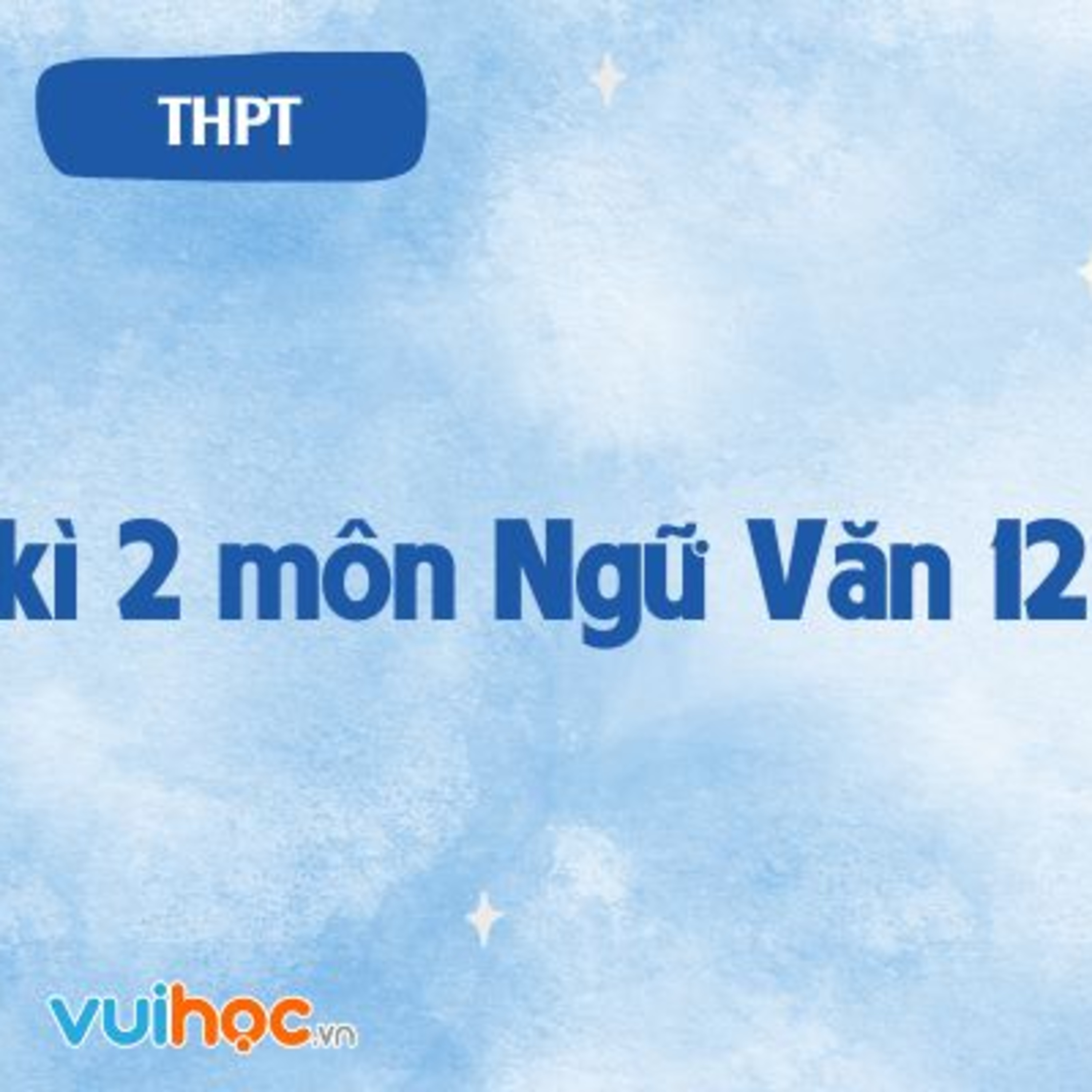 Vui học - Nền tảng học online hàng đầu cho cấp THPT