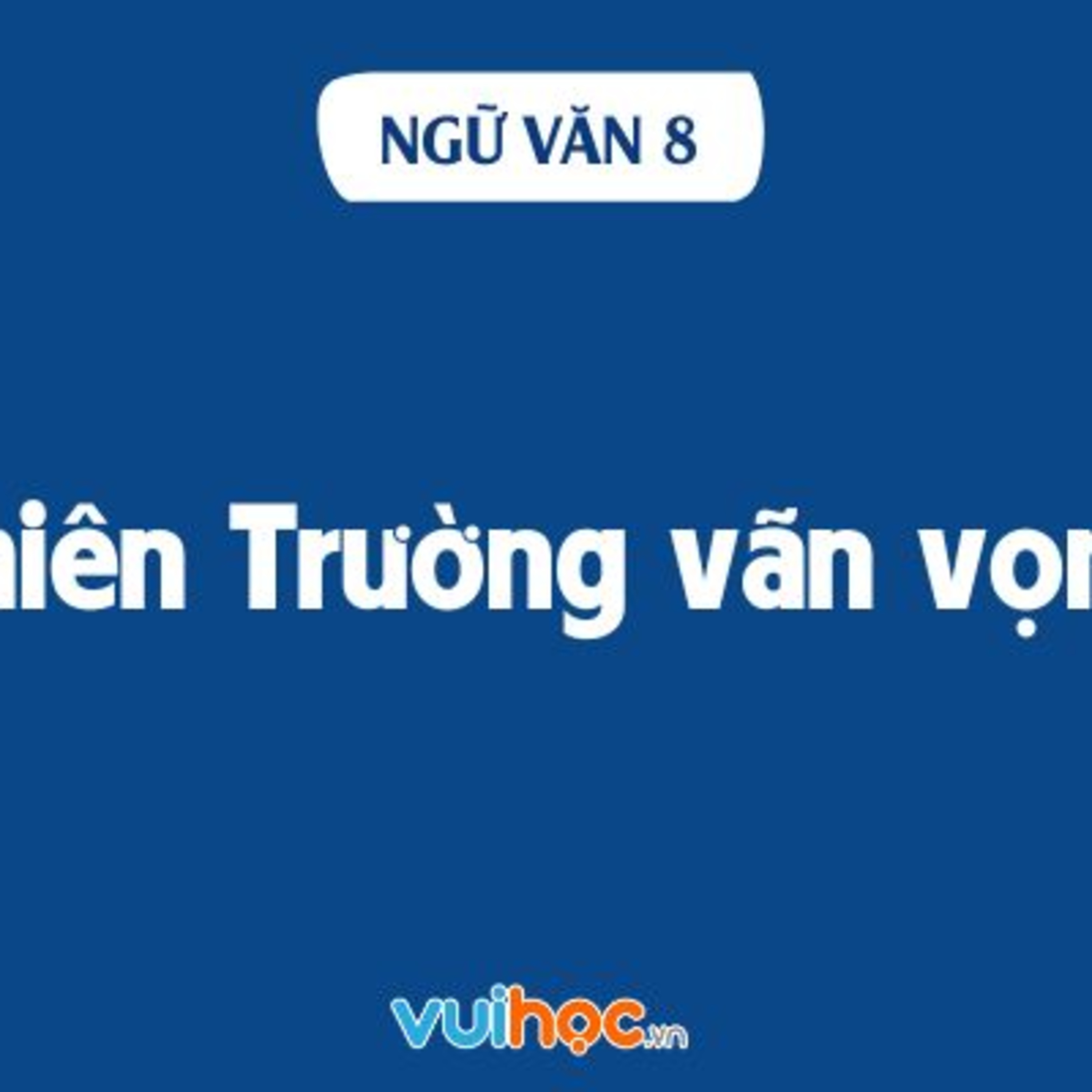 Vui học - Nền tảng học online hàng đầu cho cấp THPT
