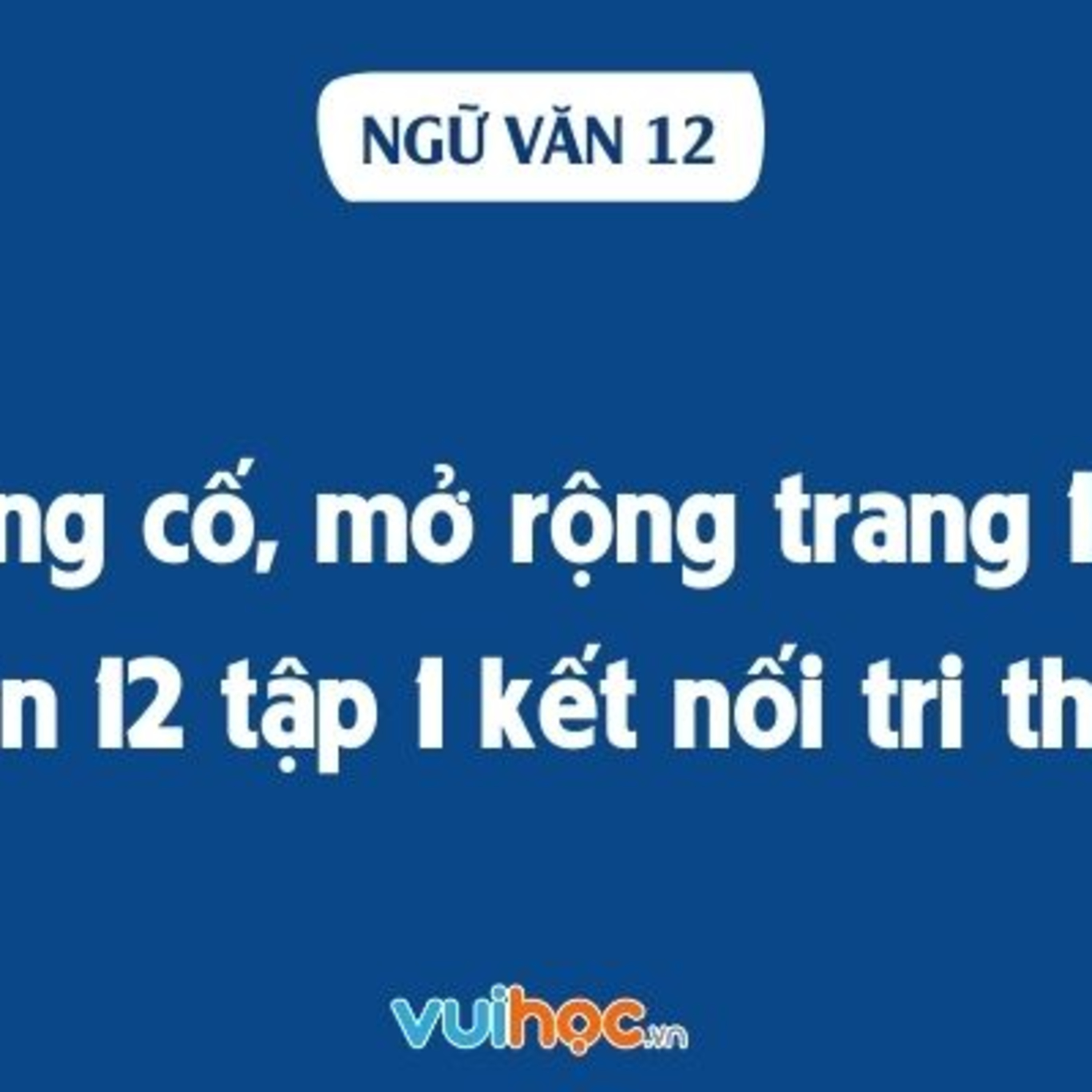 Vui học - Nền tảng học online hàng đầu cho cấp THPT