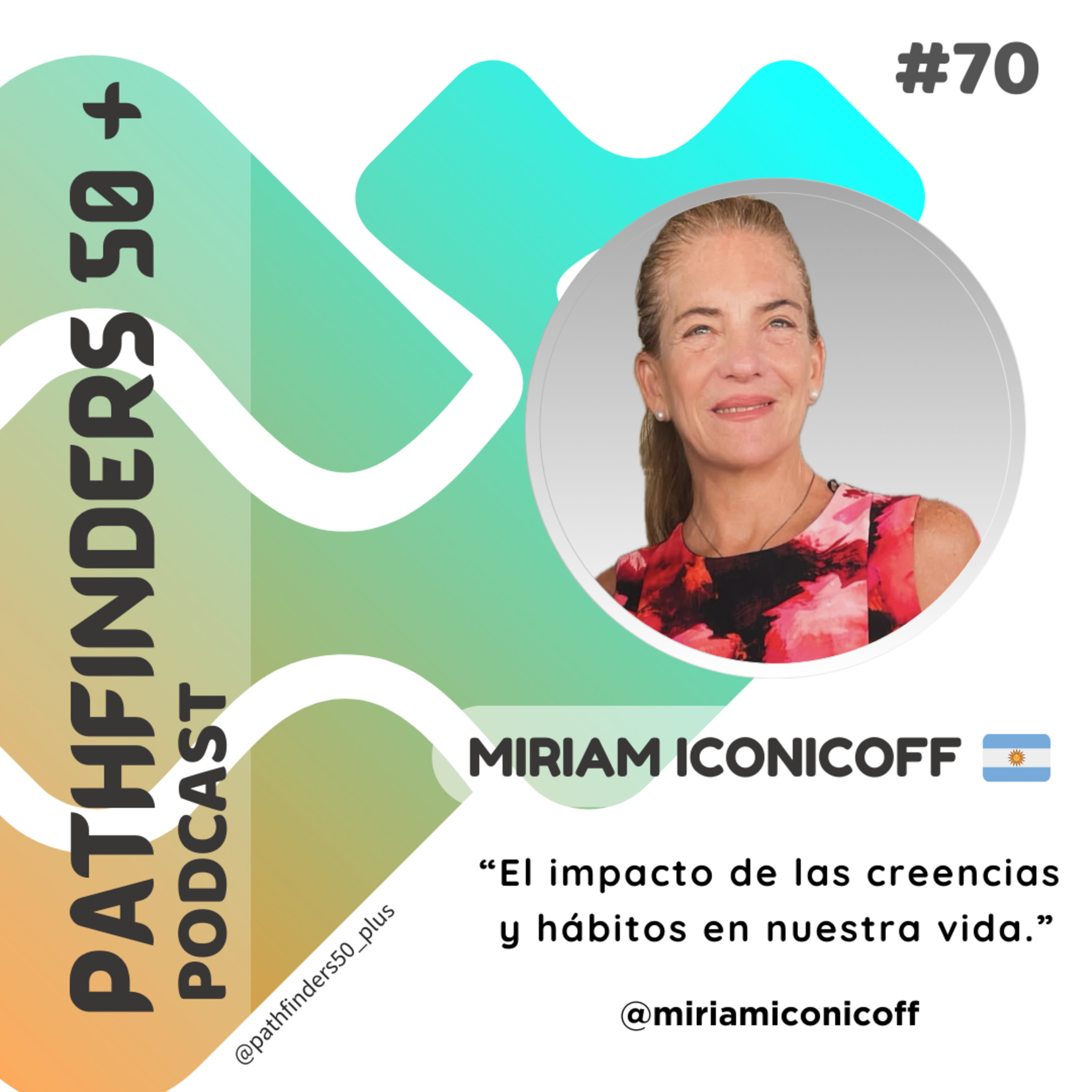Ep70 El impacto de las creencias y hábitos en nuestra vida. | MIRIAM ICONICOFF episode artwork