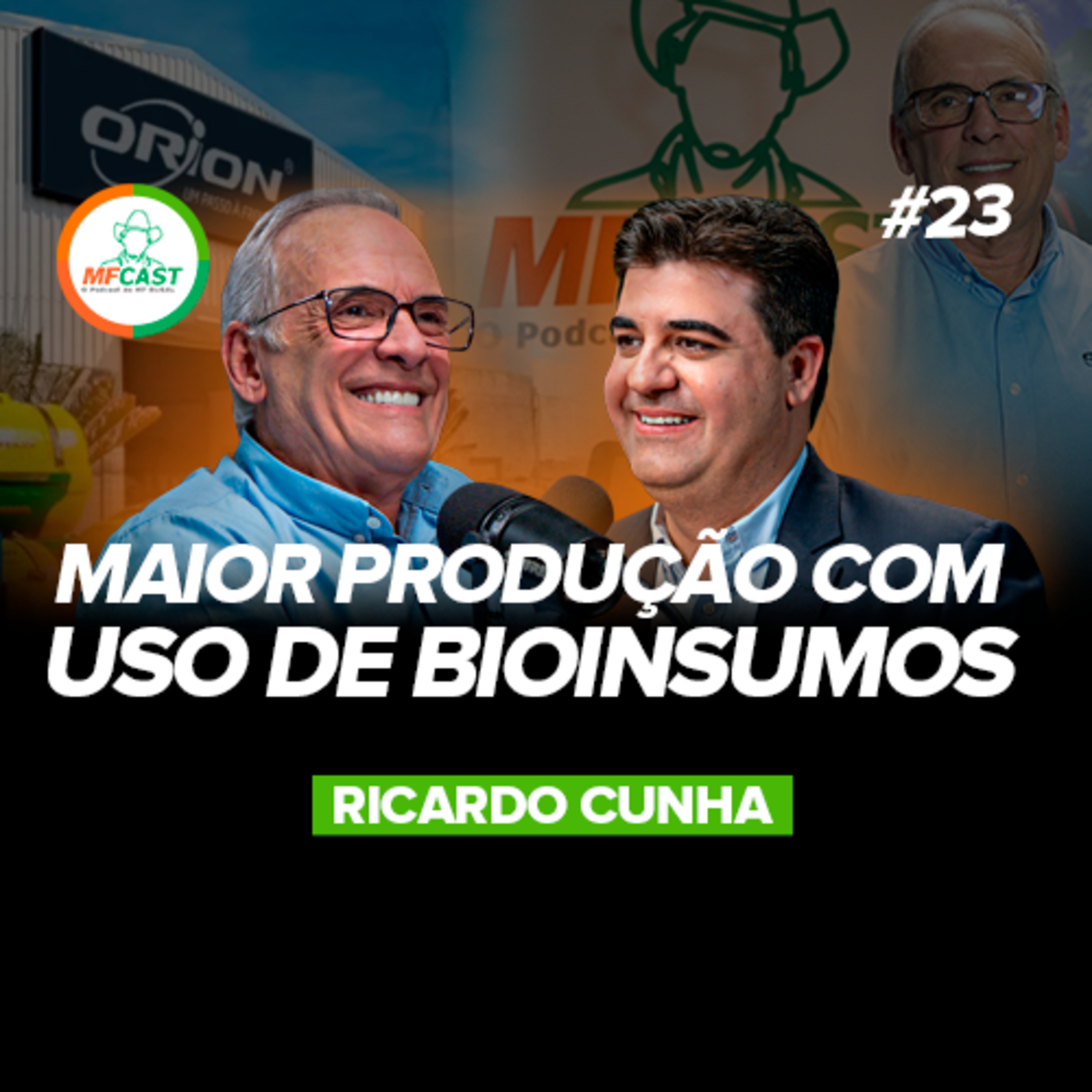 O INVENTOR DO EQUIPAMENTO DE APLICAÇÃO DE BIOINSUMOS NO SULCO DO PLANTIO (Ricardo Cunha) MF Cast 23 episode artwork