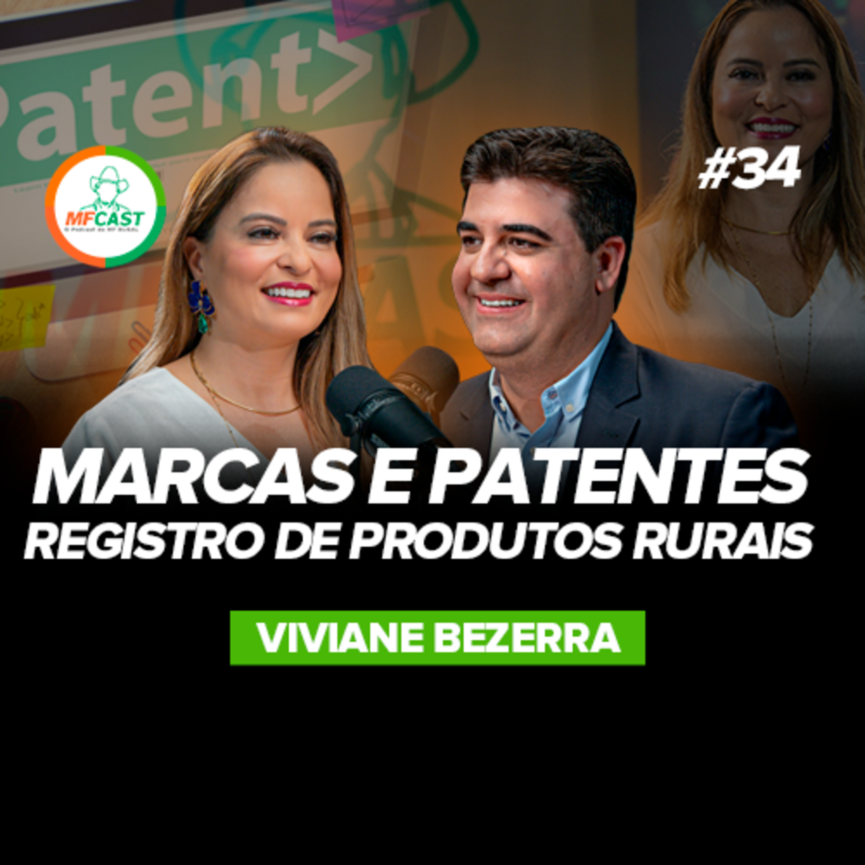 COMO REGISTRAR SUA MARCA NO AGRO - (Viviane Bezerra) MF Cast 34 episode artwork